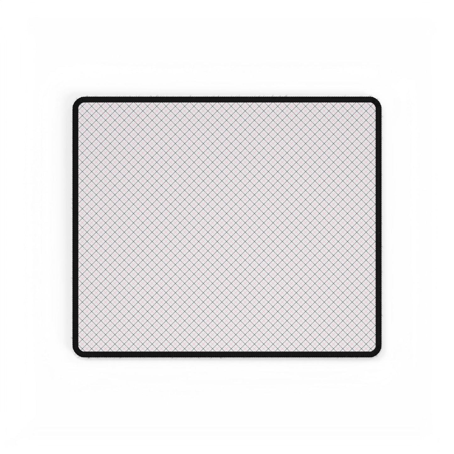 Desk Mats Geometric Pattern- Pink and Black
