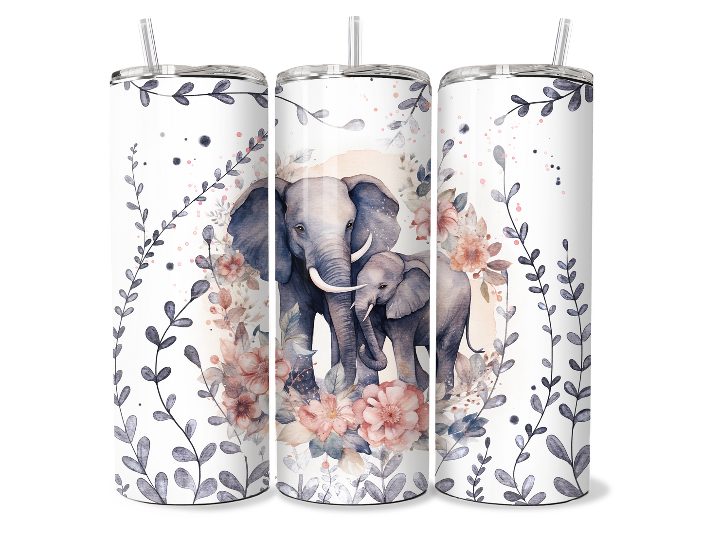 20 oz Metal Tumbler Boho design, sublimation,