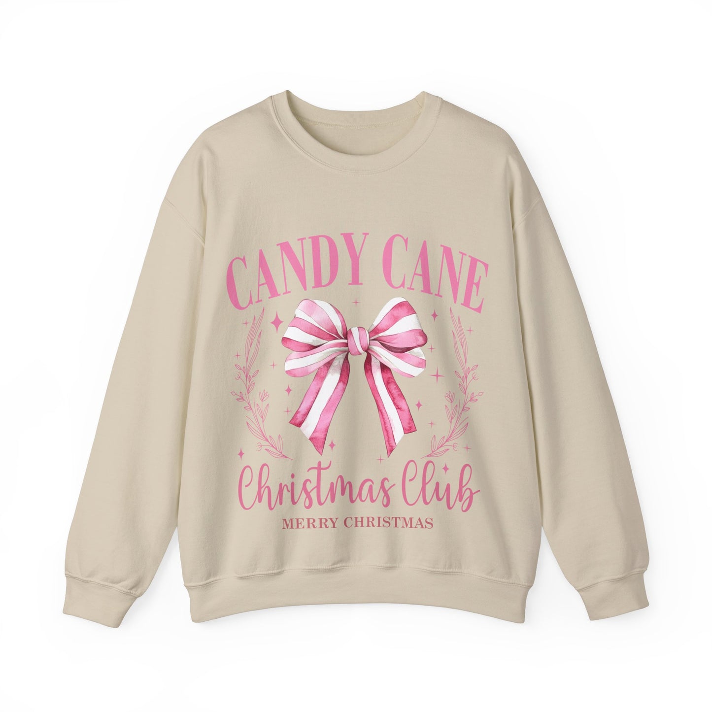 Candy Cane Christmas Club Sweatshirt - Unisex Heavy Blend™ Crewneck