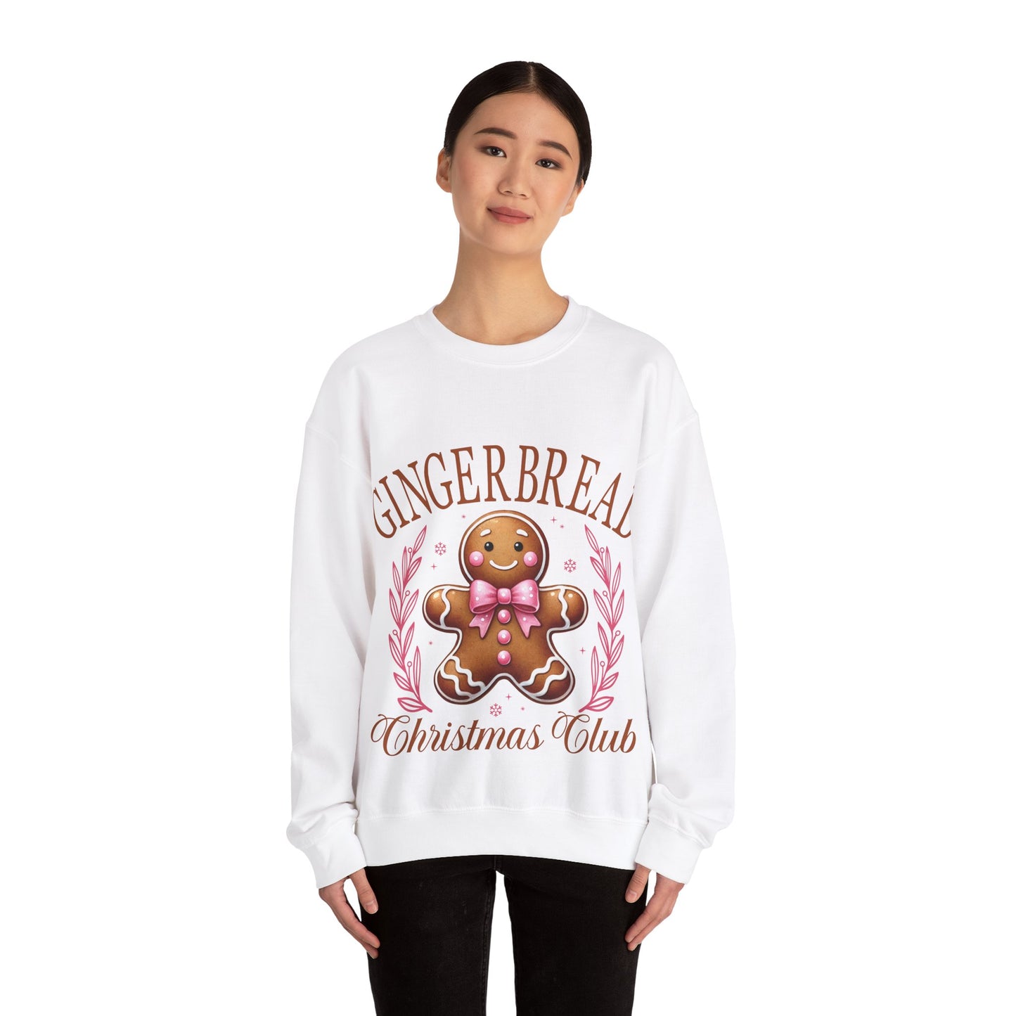 Gingerbread Christmas Club Sweatshirt - Cozy Holiday Apparel