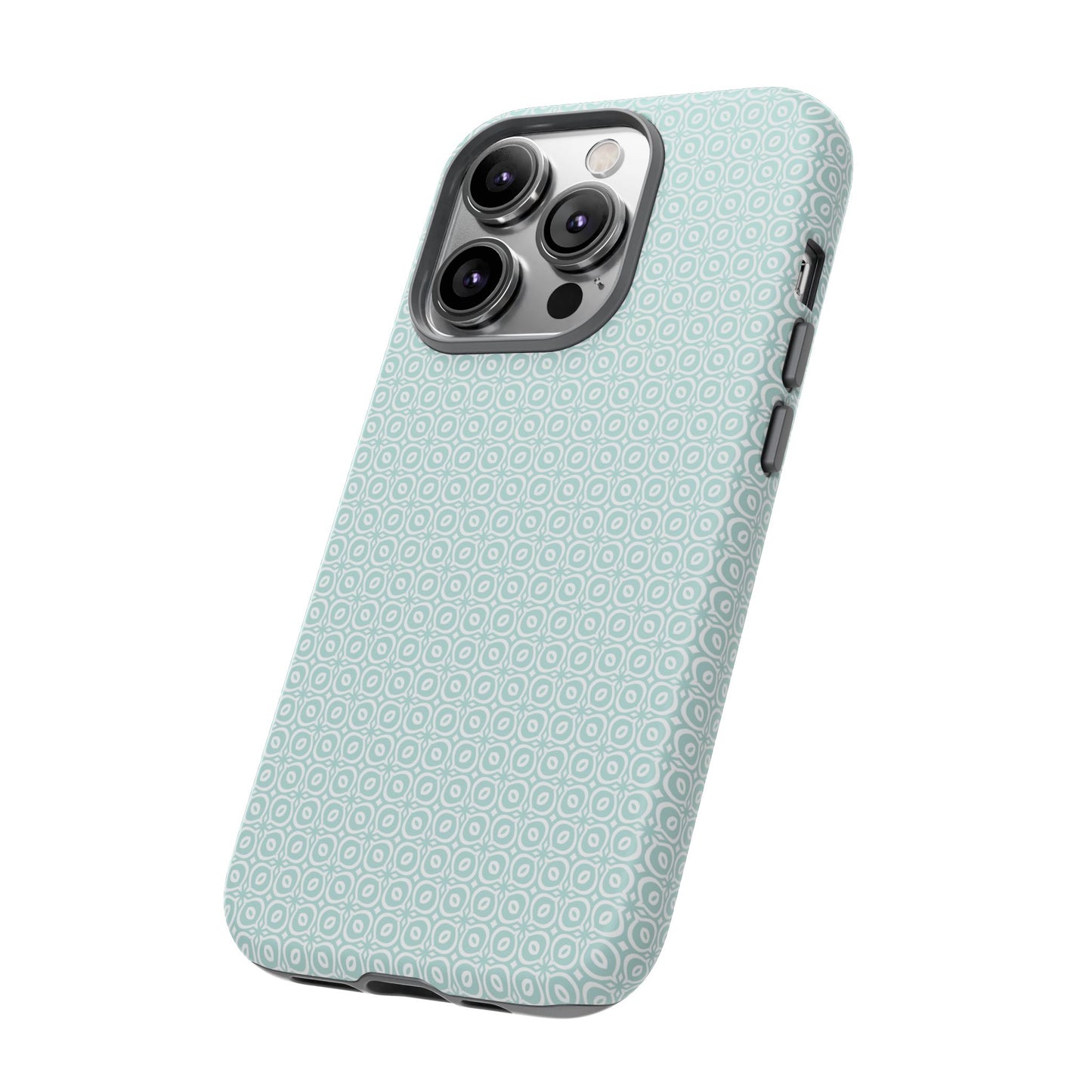 Stylish Tough Phone Case with Geometric Pattern