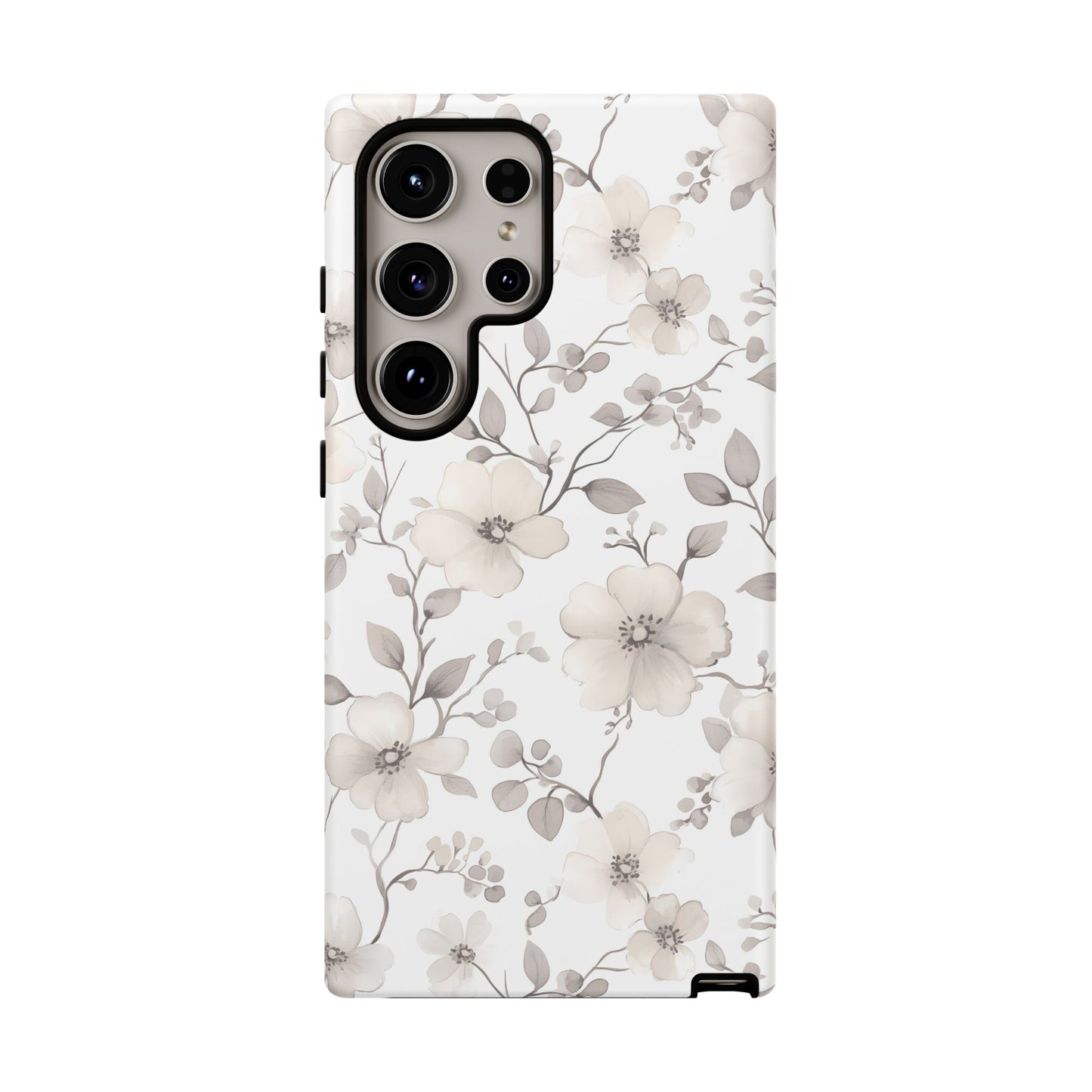 Elegant Floral Phone Case - Tough & Stylish Protection