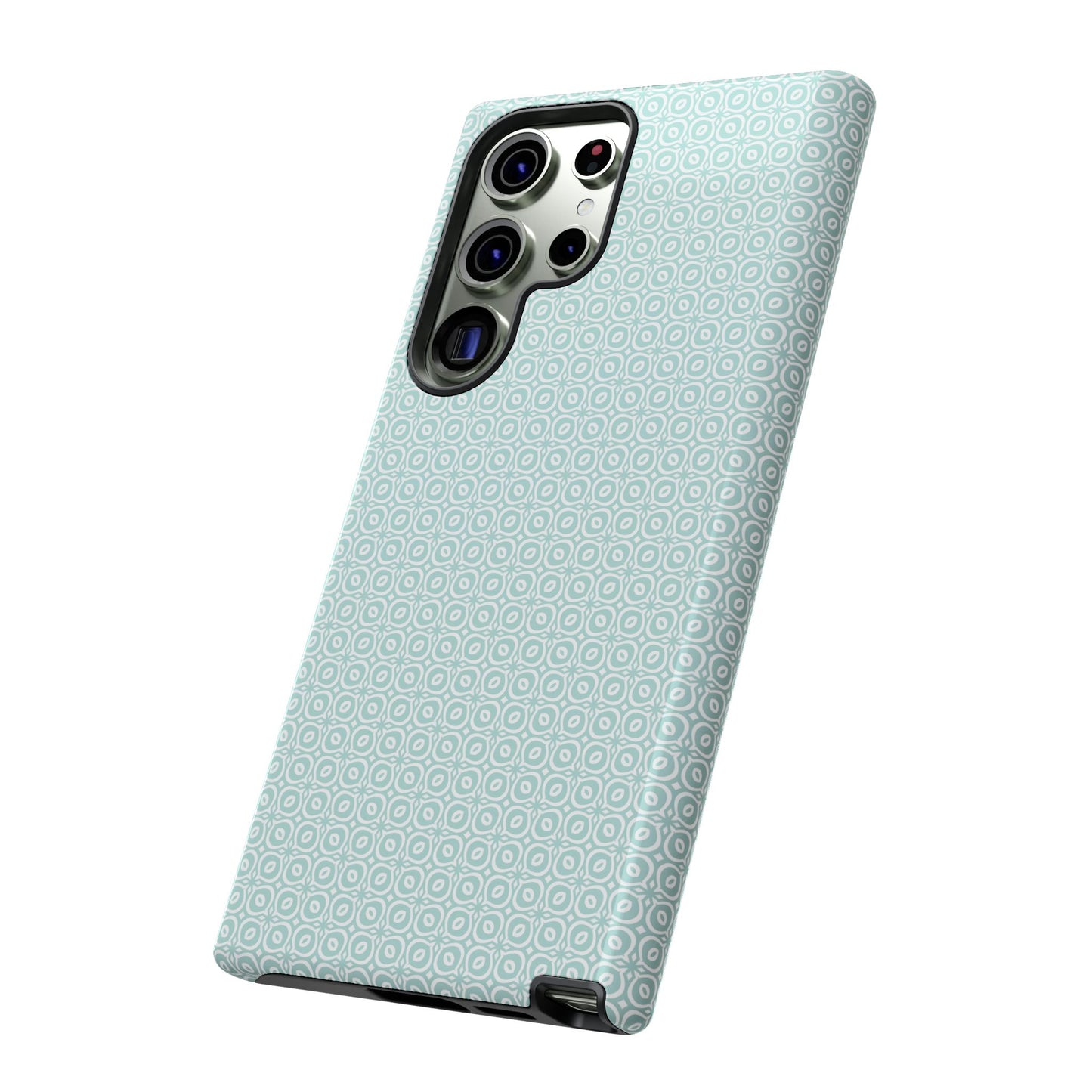 Stylish Tough Phone Case with Geometric Pattern