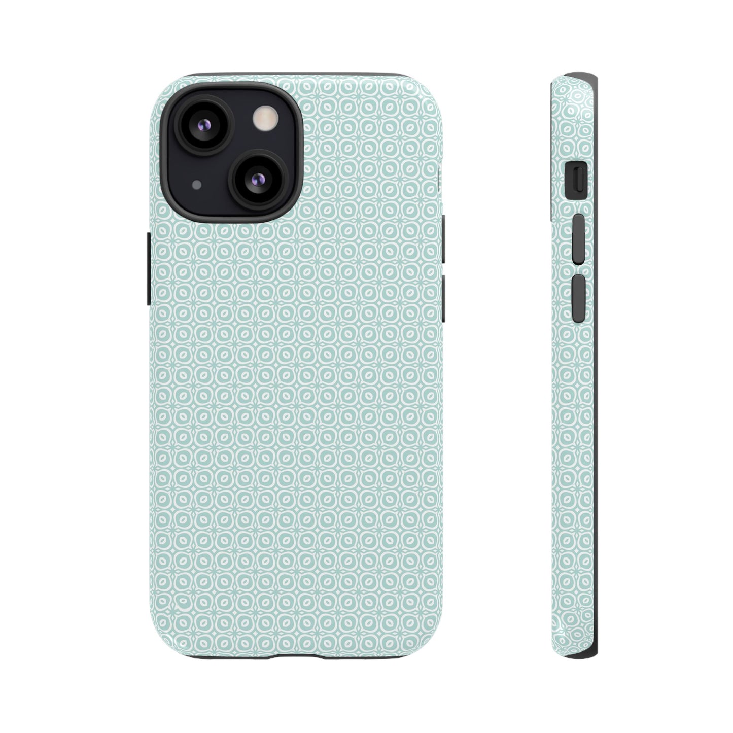 Stylish Tough Phone Case with Geometric Pattern