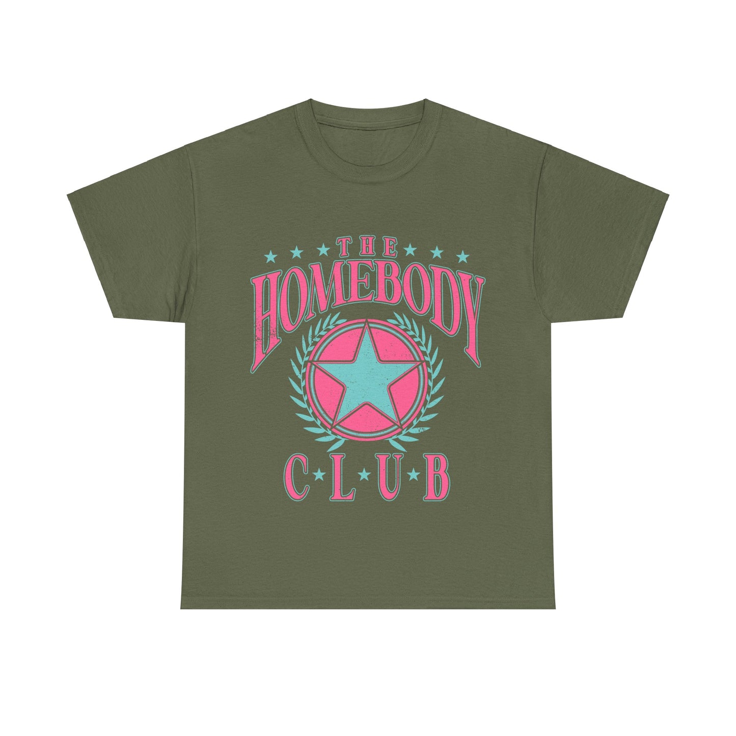 Homebody Club Unisex Heavy Cotton Tee - Comfortable and Stylish Casual Wear