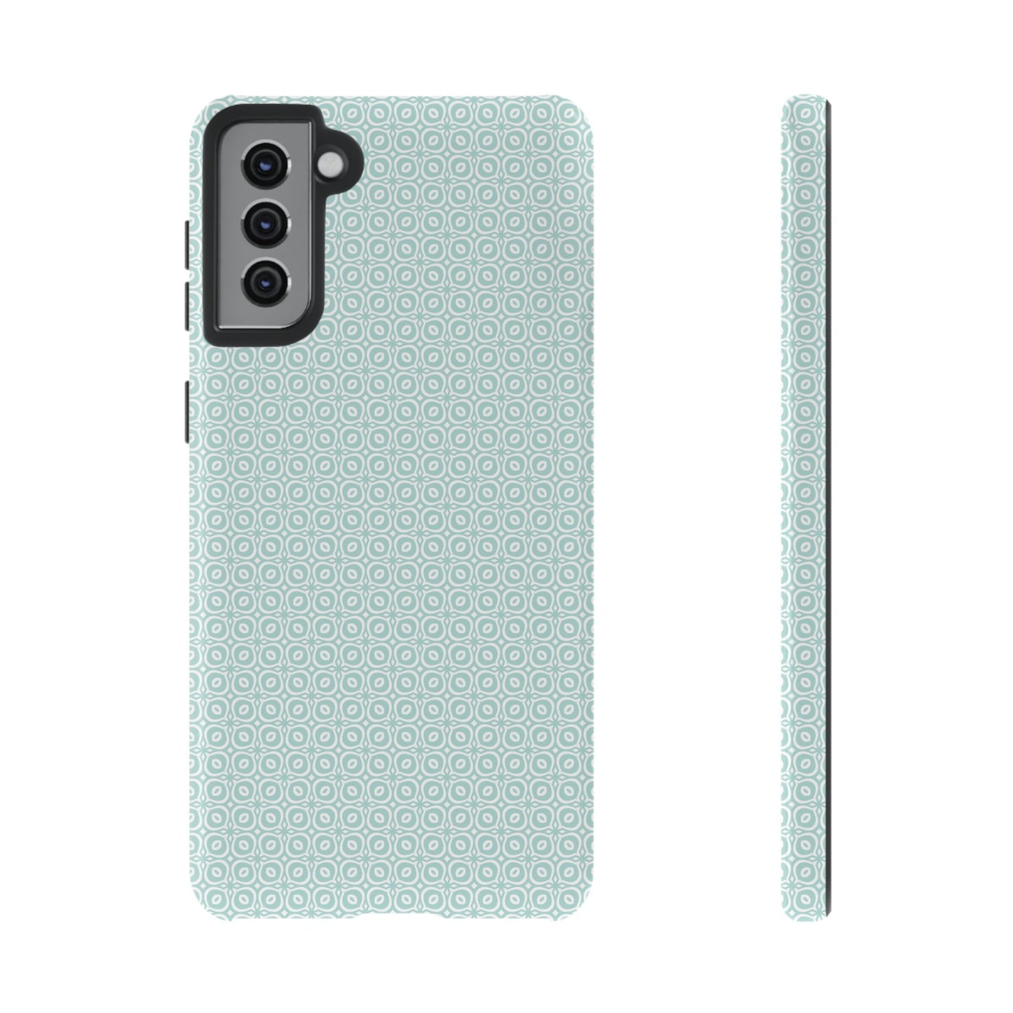 Stylish Tough Phone Case with Geometric Pattern