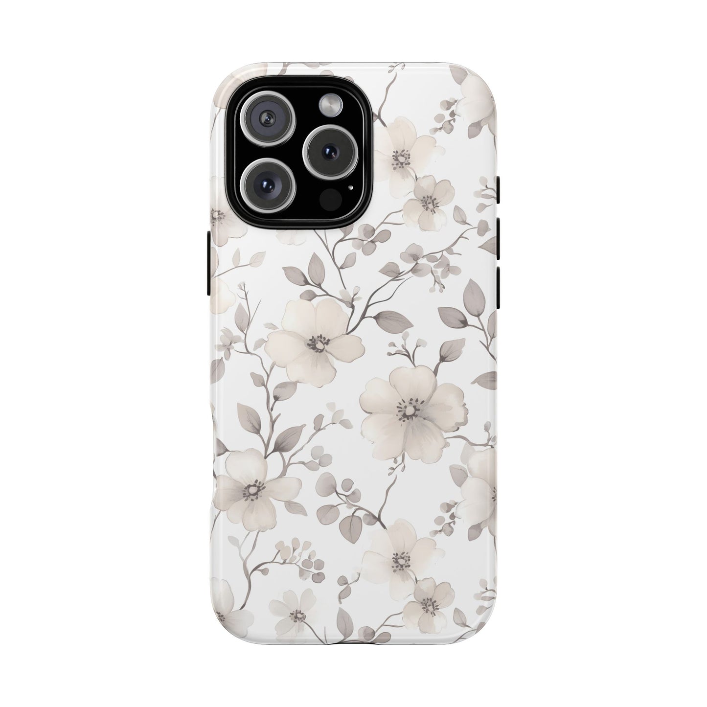 Elegant Floral Phone Case - Tough & Stylish Protection