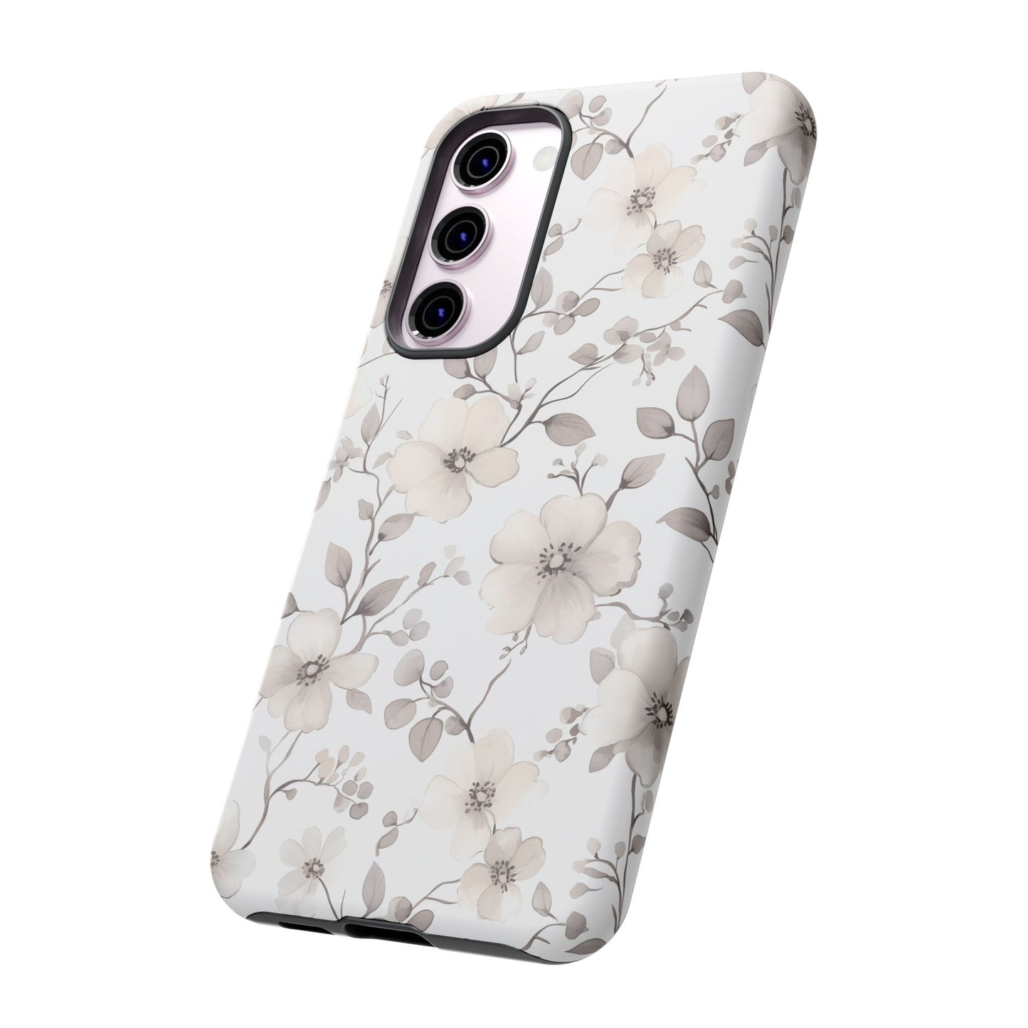 Elegant Floral Phone Case - Tough & Stylish Protection