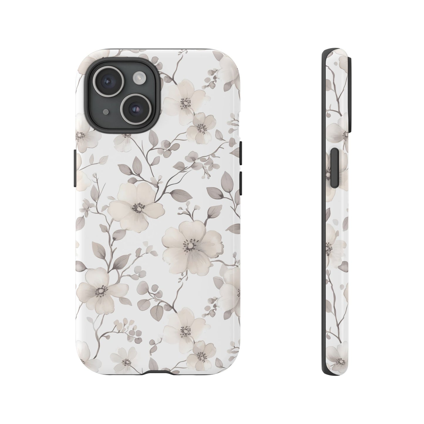 Elegant Floral Phone Case - Tough & Stylish Protection