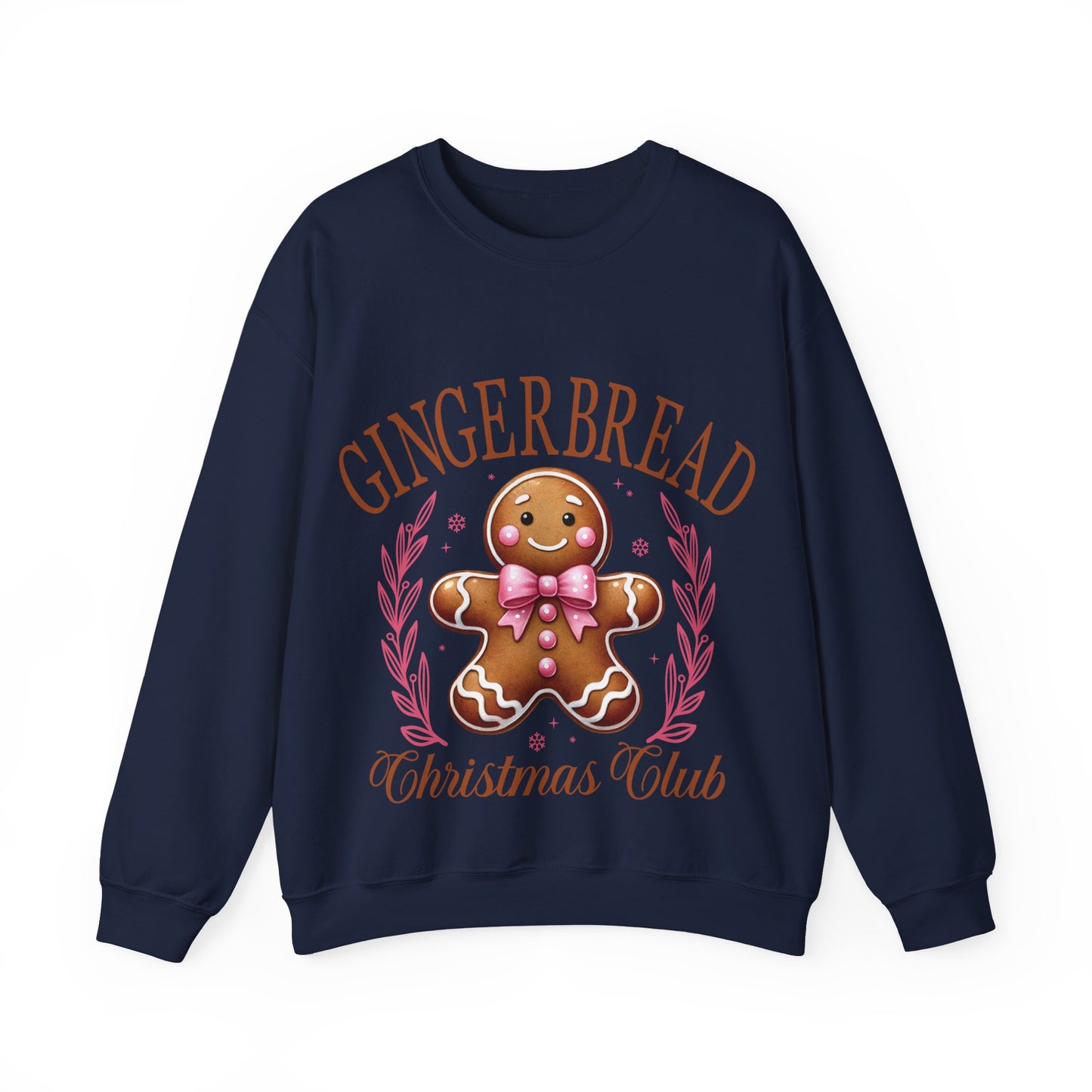 Gingerbread Christmas Club Sweatshirt - Cozy Holiday Apparel