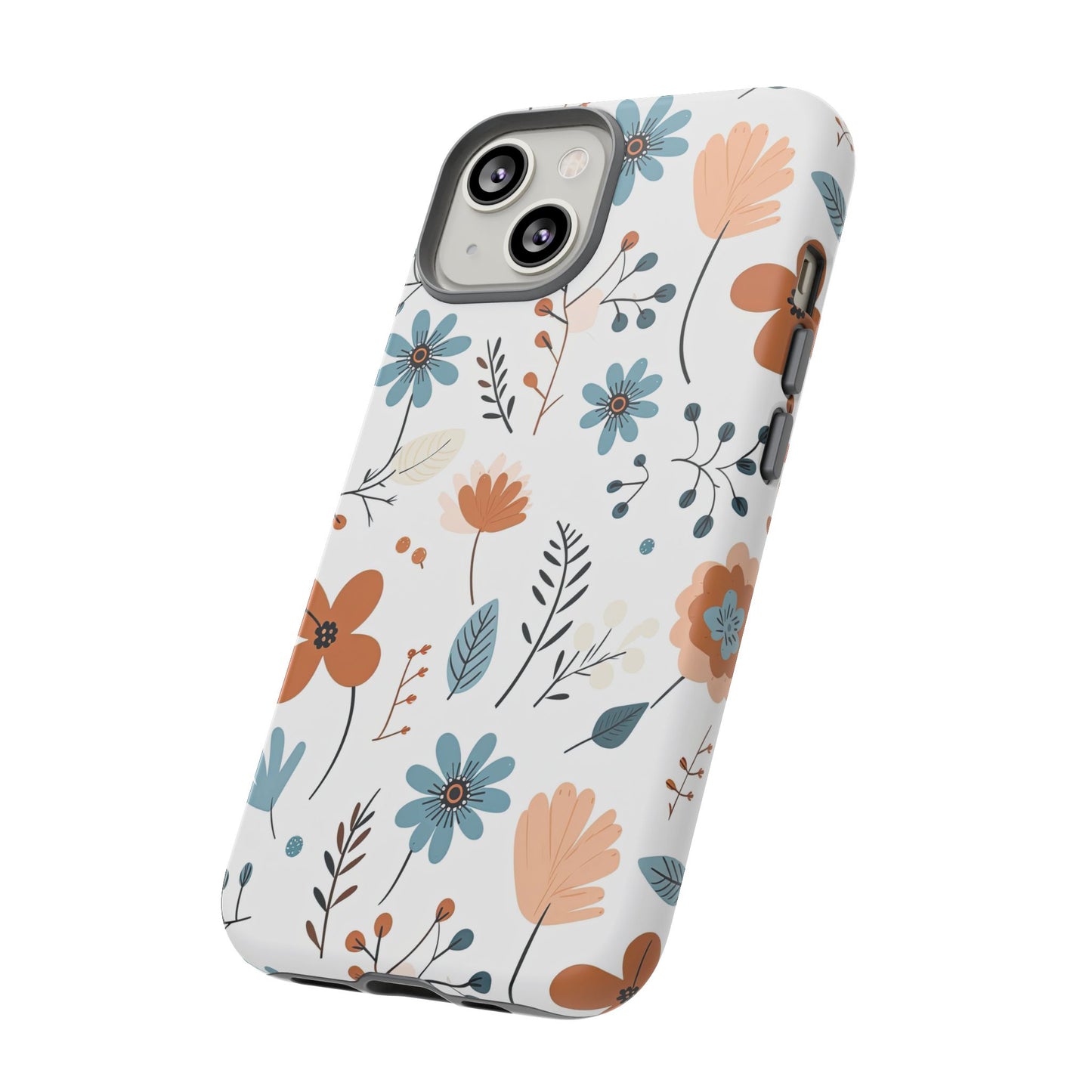 Floral Tough Phone Case - Vibrant Design for Nature Lovers