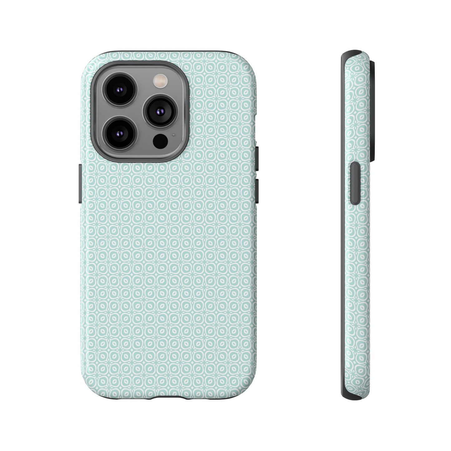 Stylish Tough Phone Case with Geometric Pattern