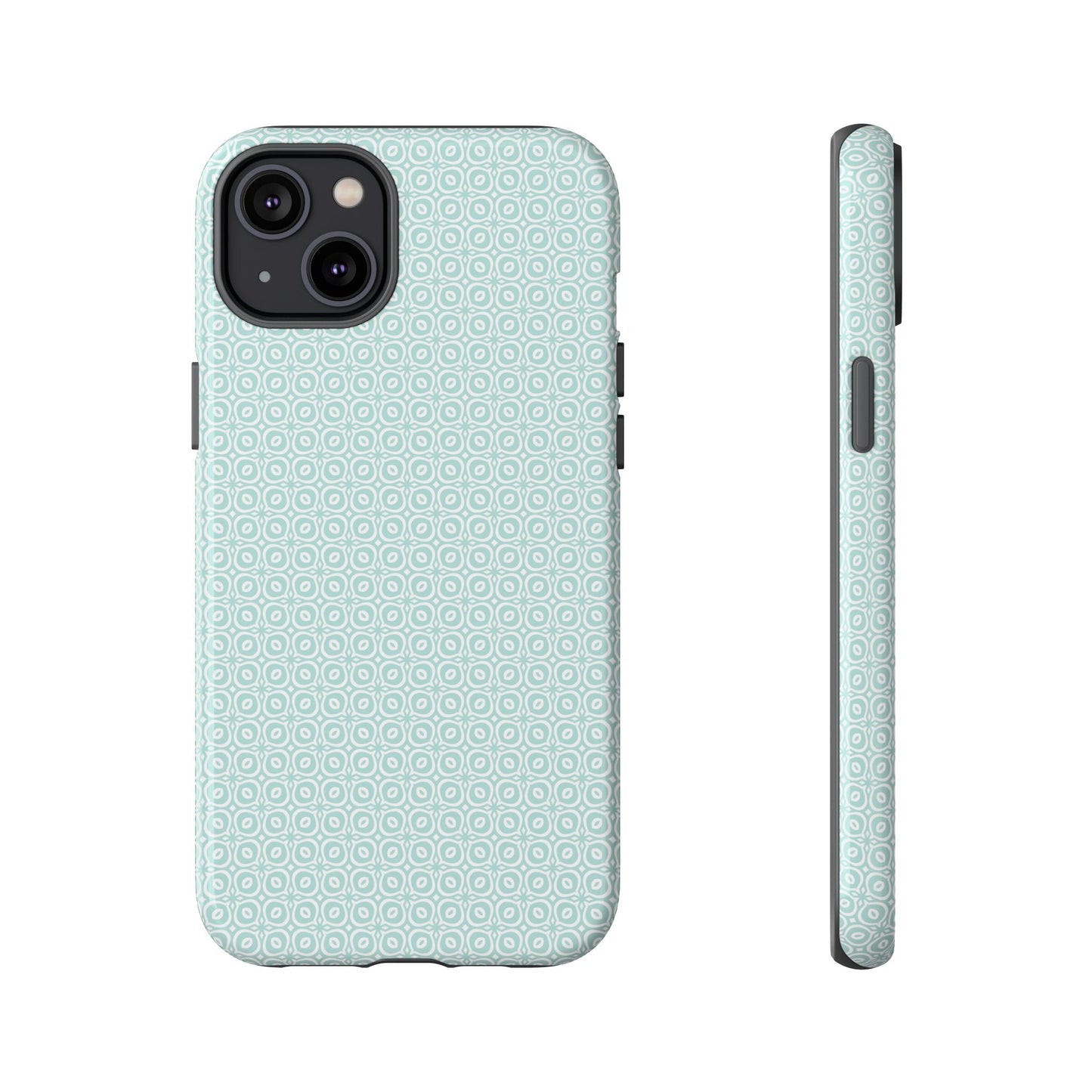 Stylish Tough Phone Case with Geometric Pattern