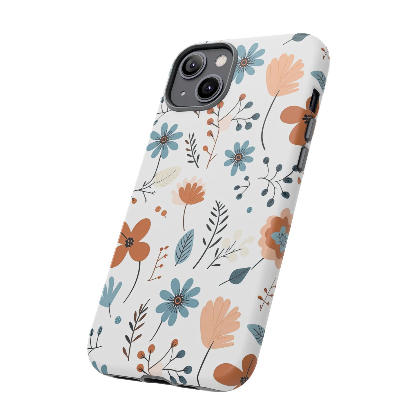 Floral Tough Phone Case - Vibrant Design for Nature Lovers