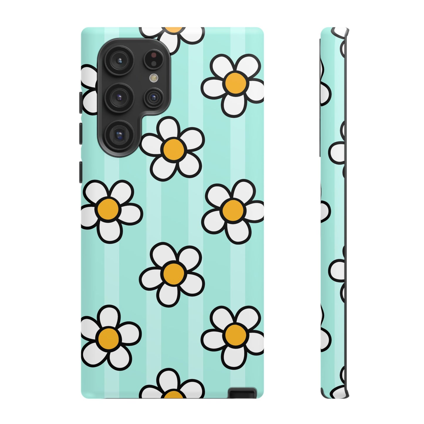 Daisy Phone Case - Tough, Stylish & Fun for Floral Lovers