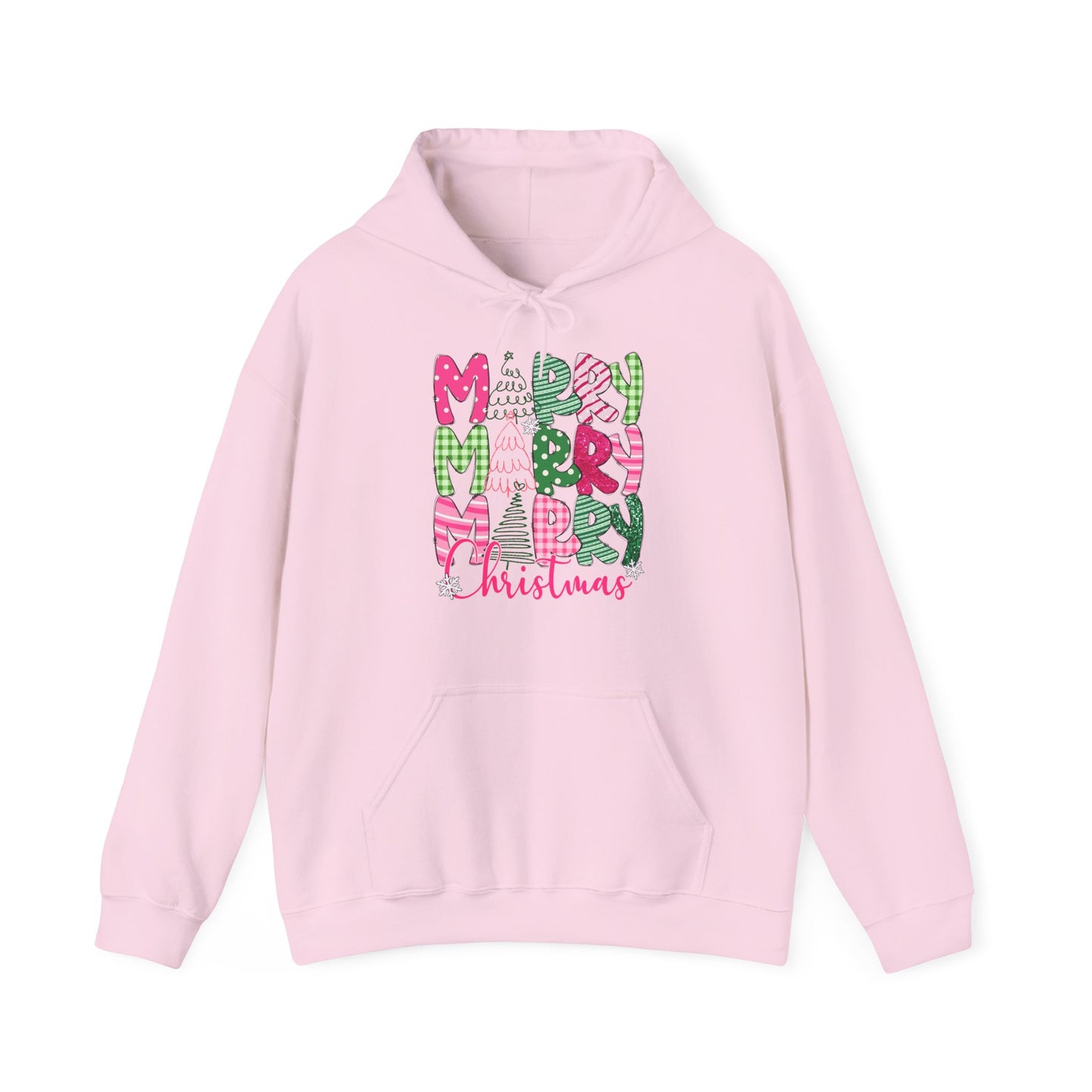 Merry Christmas Hooded Sweatshirt | Unisex Holiday Apparel