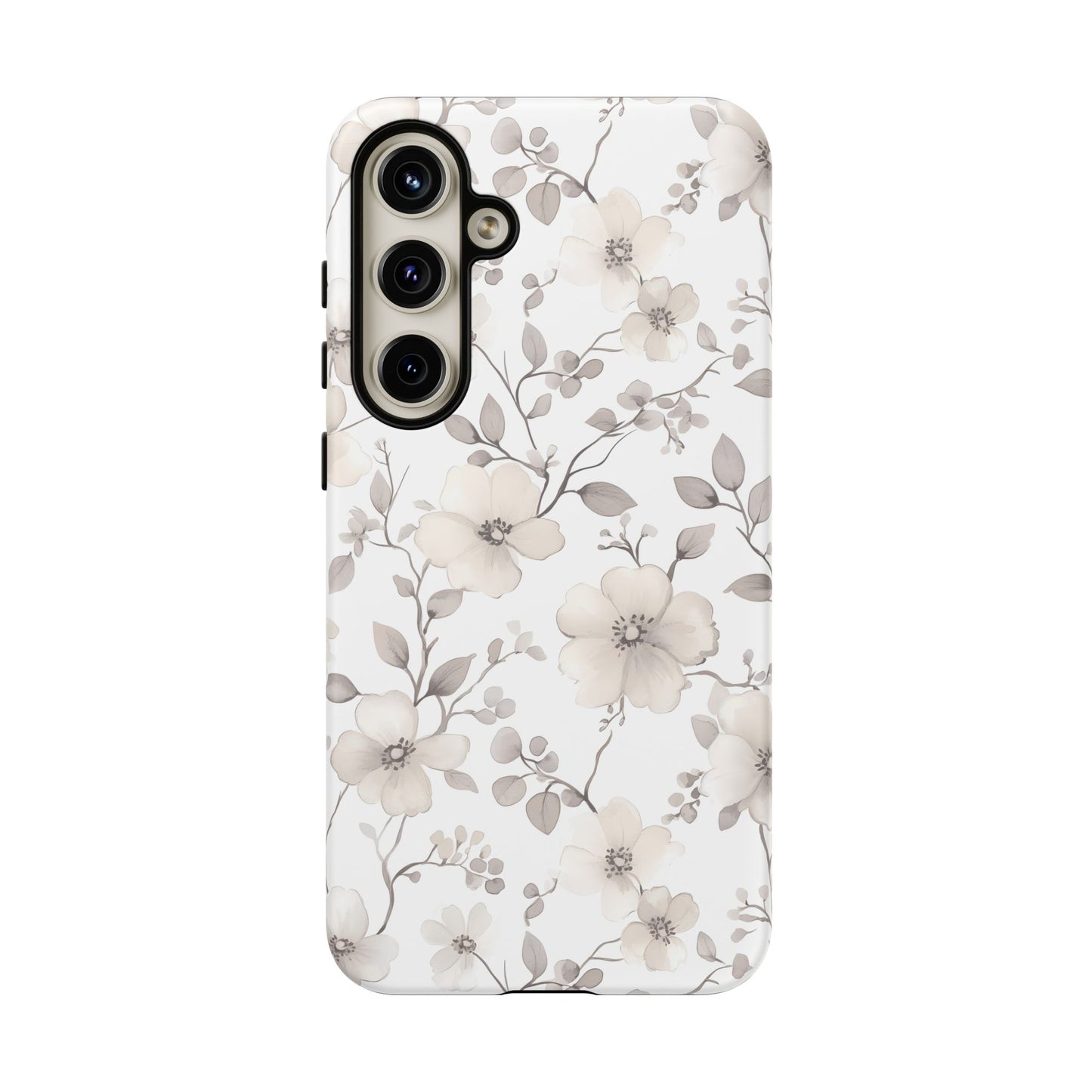 Elegant Floral Phone Case - Tough & Stylish Protection