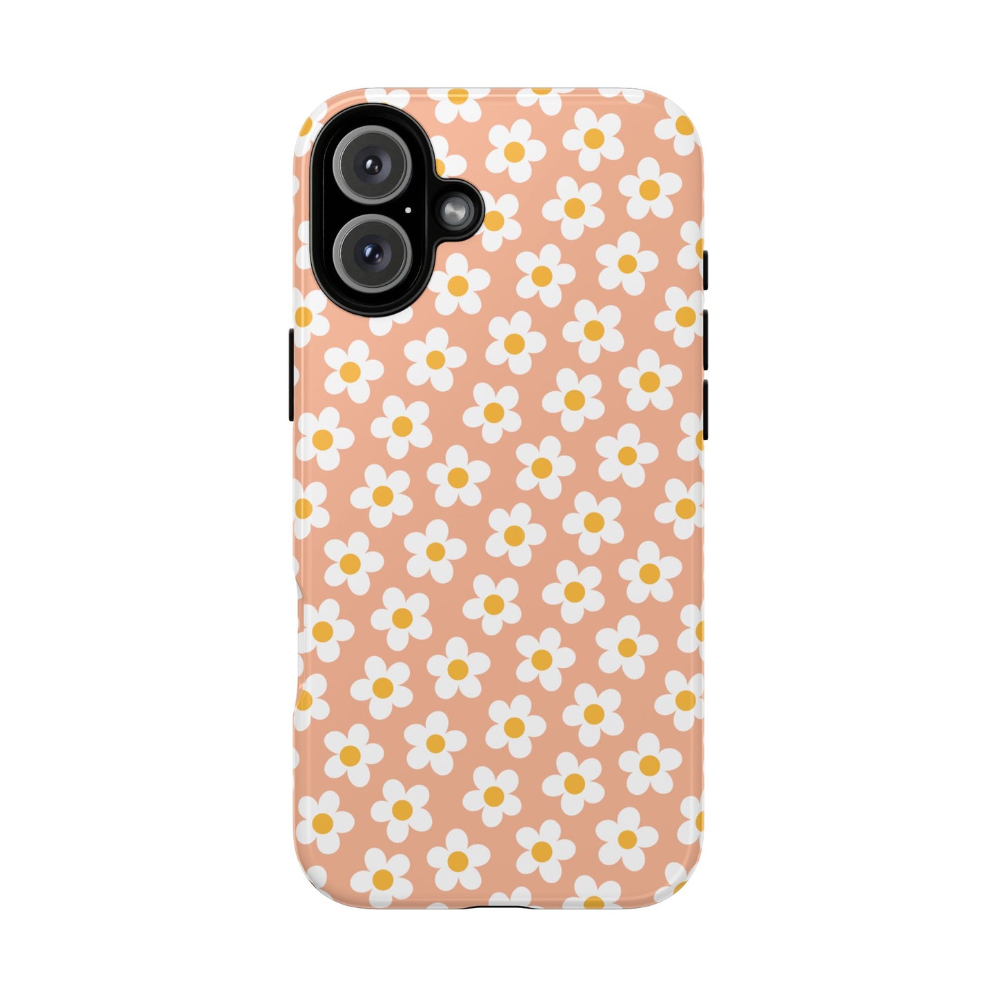 Floral Tough Case for iPhone - Durable Protection with Cute Daisy Design