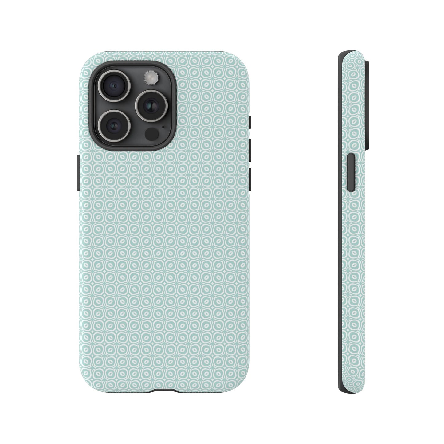 Stylish Tough Phone Case with Geometric Pattern