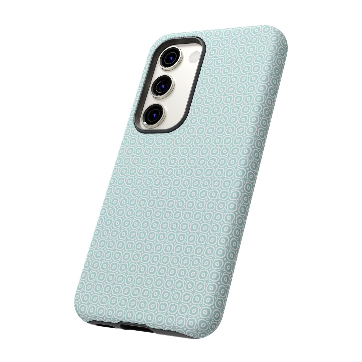 Stylish Tough Phone Case with Geometric Pattern