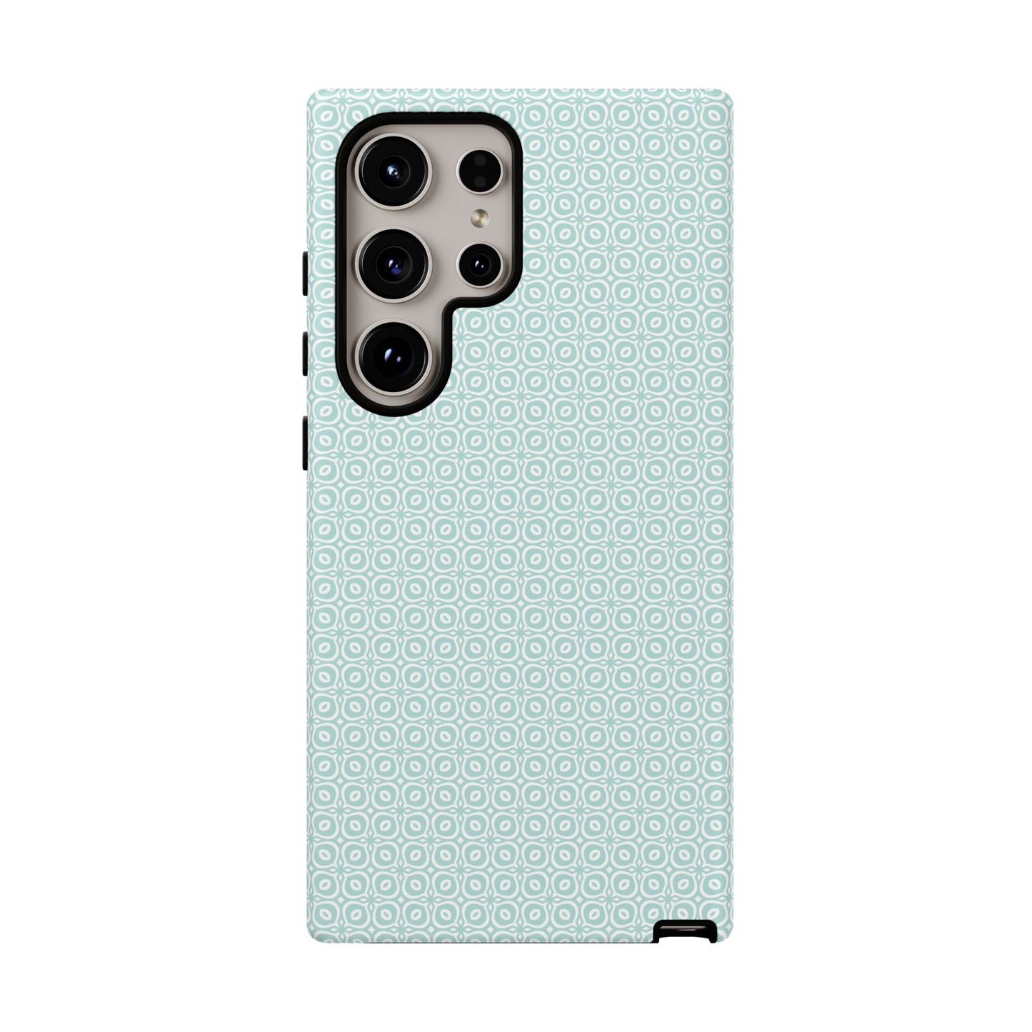 Stylish Tough Phone Case with Geometric Pattern