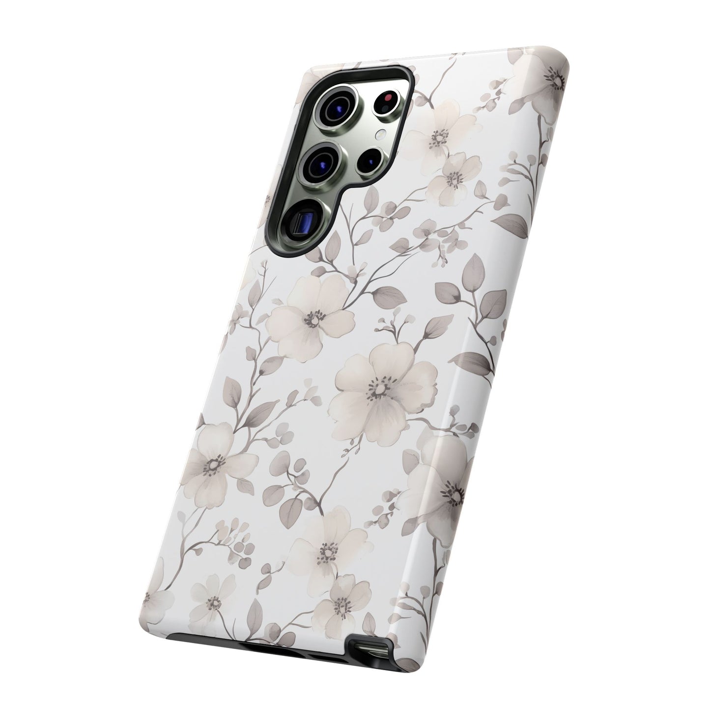 Elegant Floral Phone Case - Tough & Stylish Protection