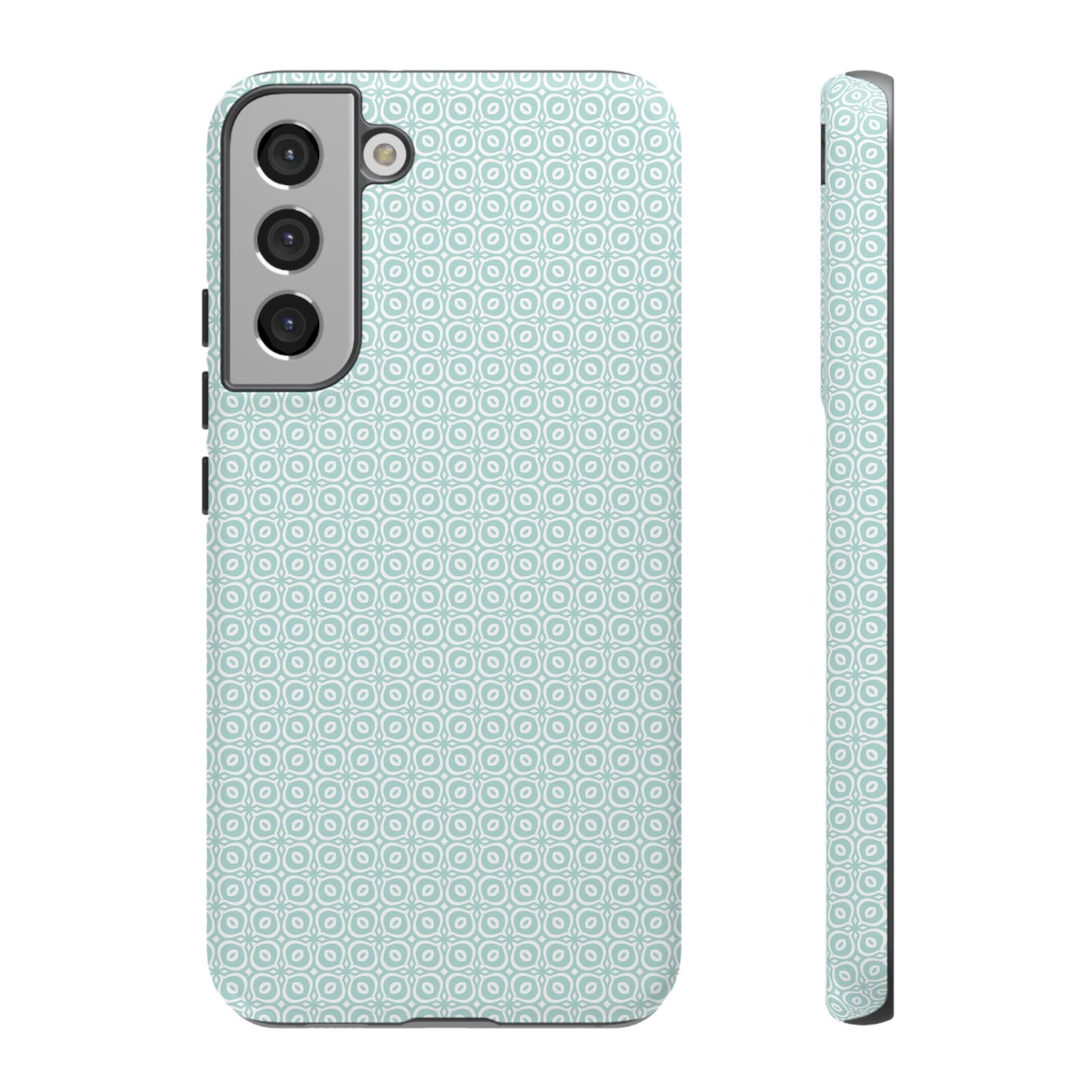 Stylish Tough Phone Case with Geometric Pattern