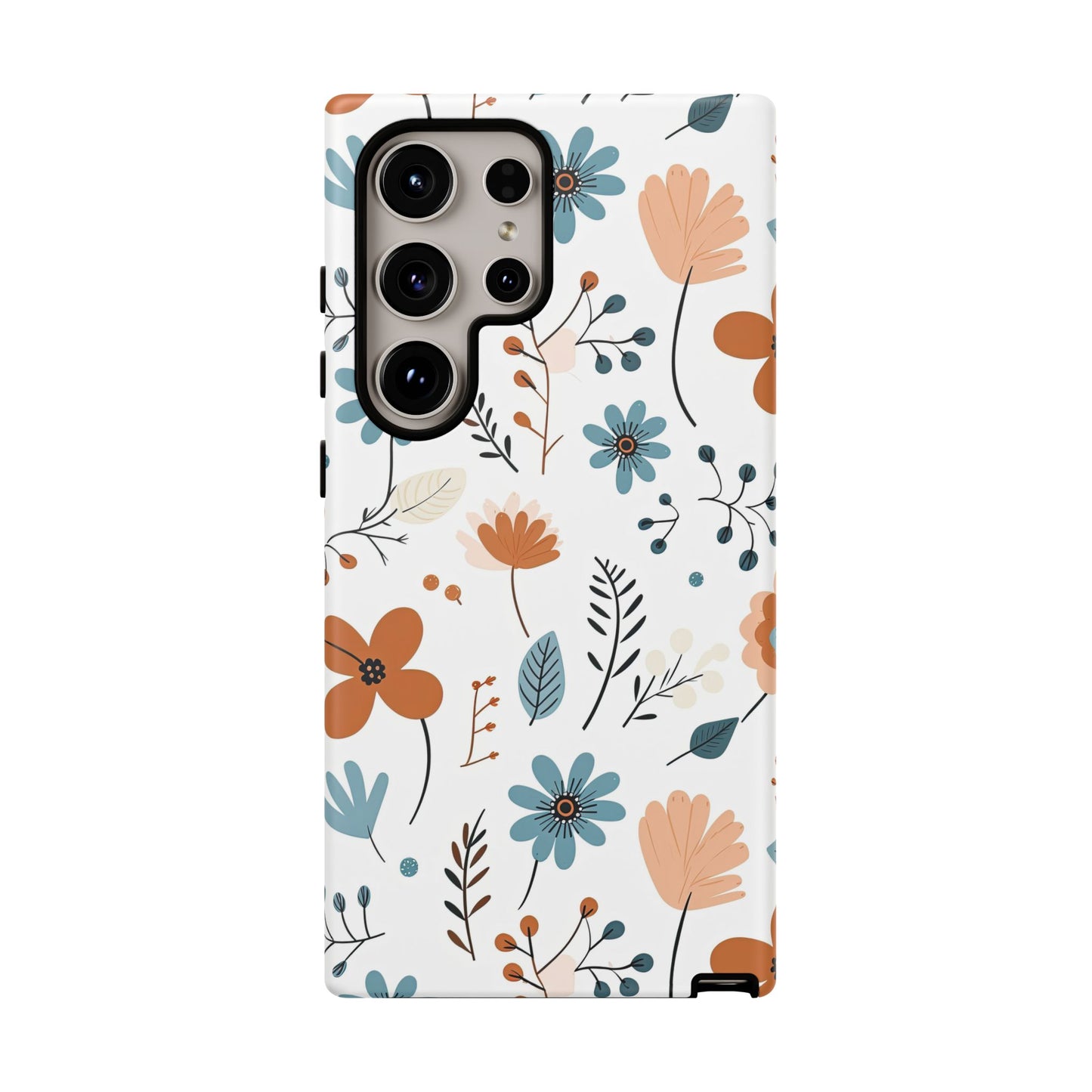 Floral Tough Phone Case - Vibrant Design for Nature Lovers