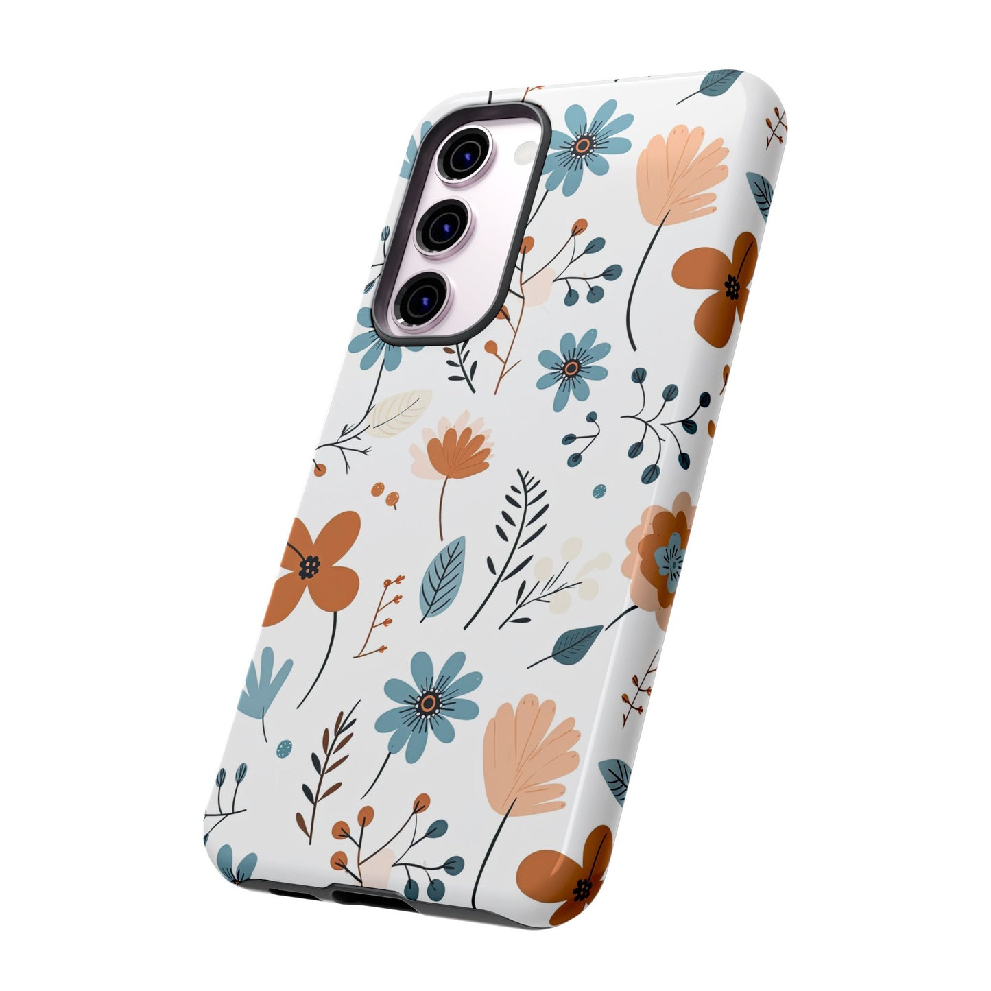 Floral Tough Phone Case - Vibrant Design for Nature Lovers