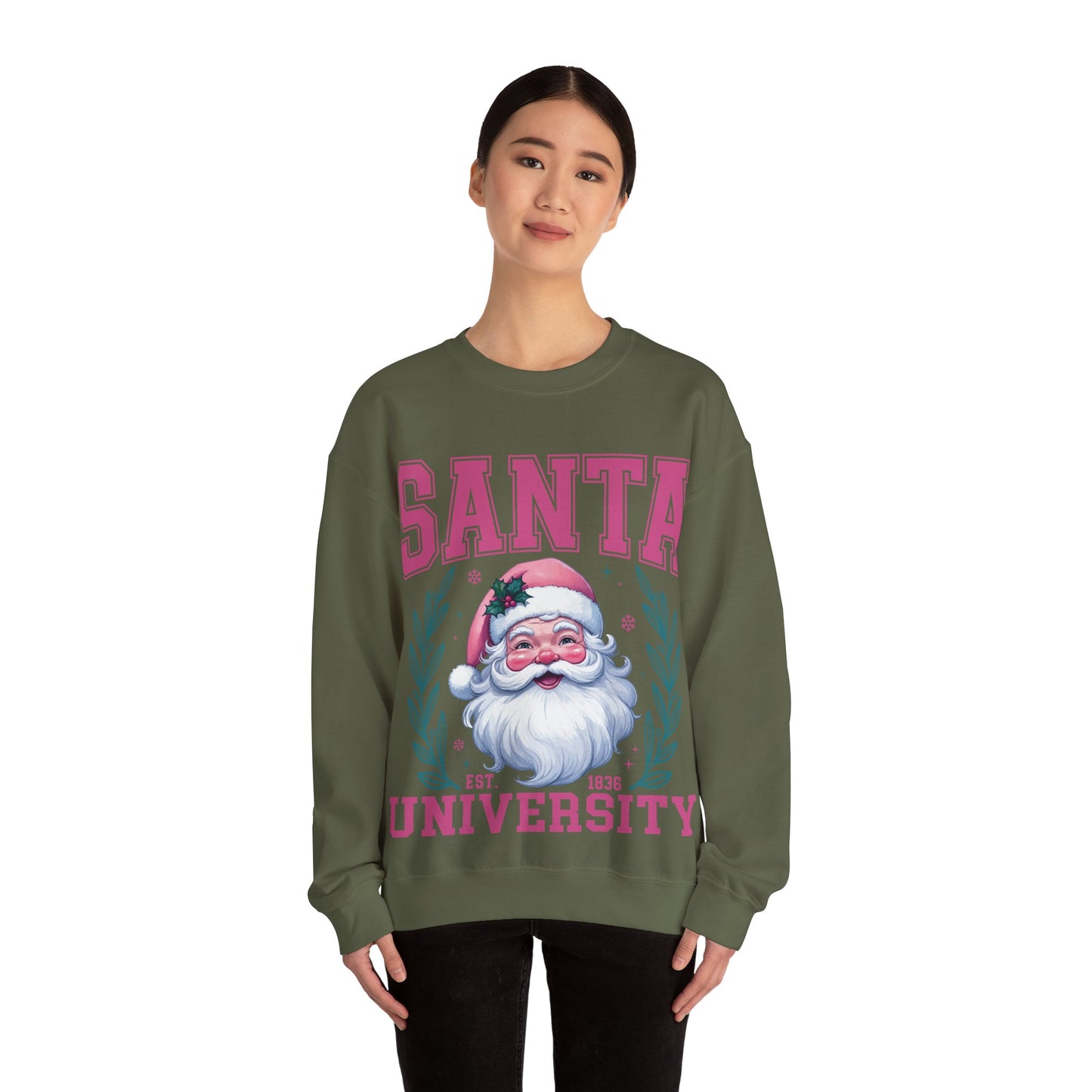 Unisex Heavy Blend™ Crewneck Sweatshirt Santa university