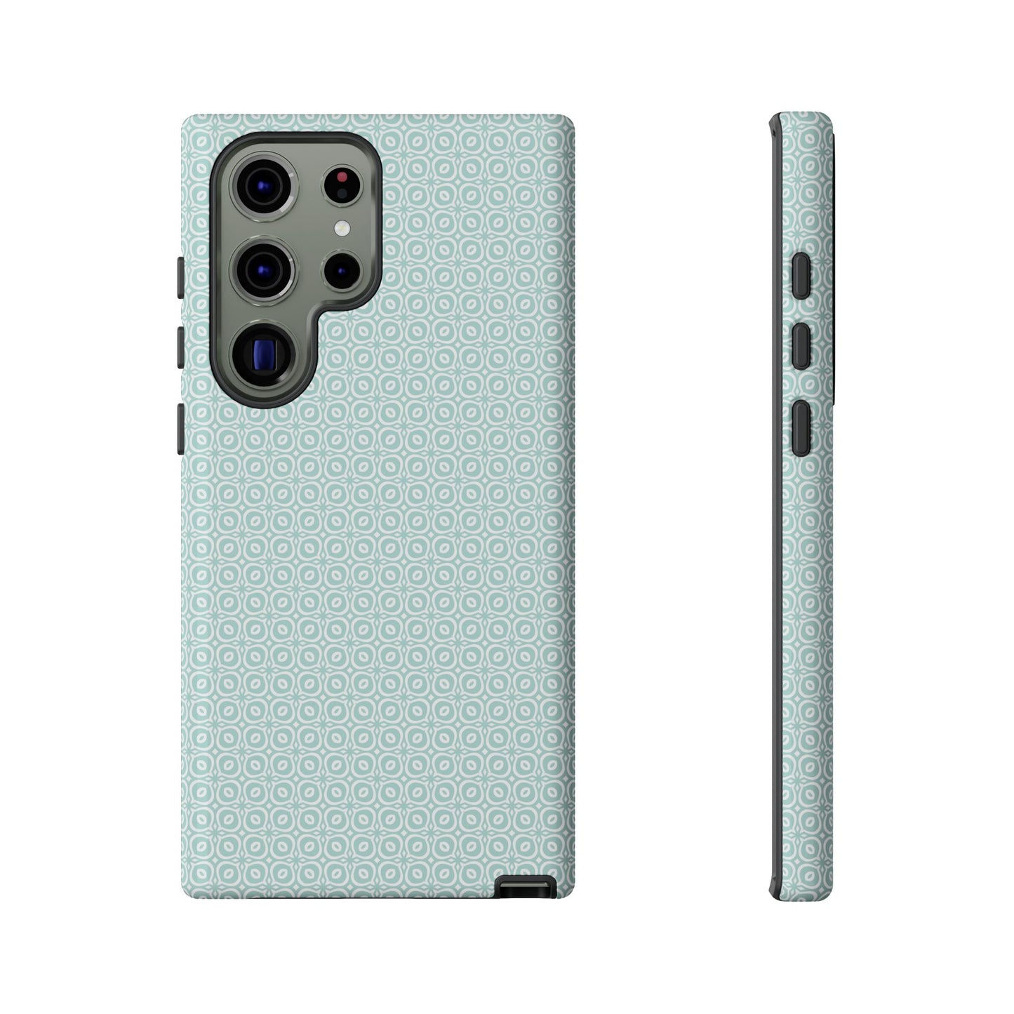 Stylish Tough Phone Case with Geometric Pattern