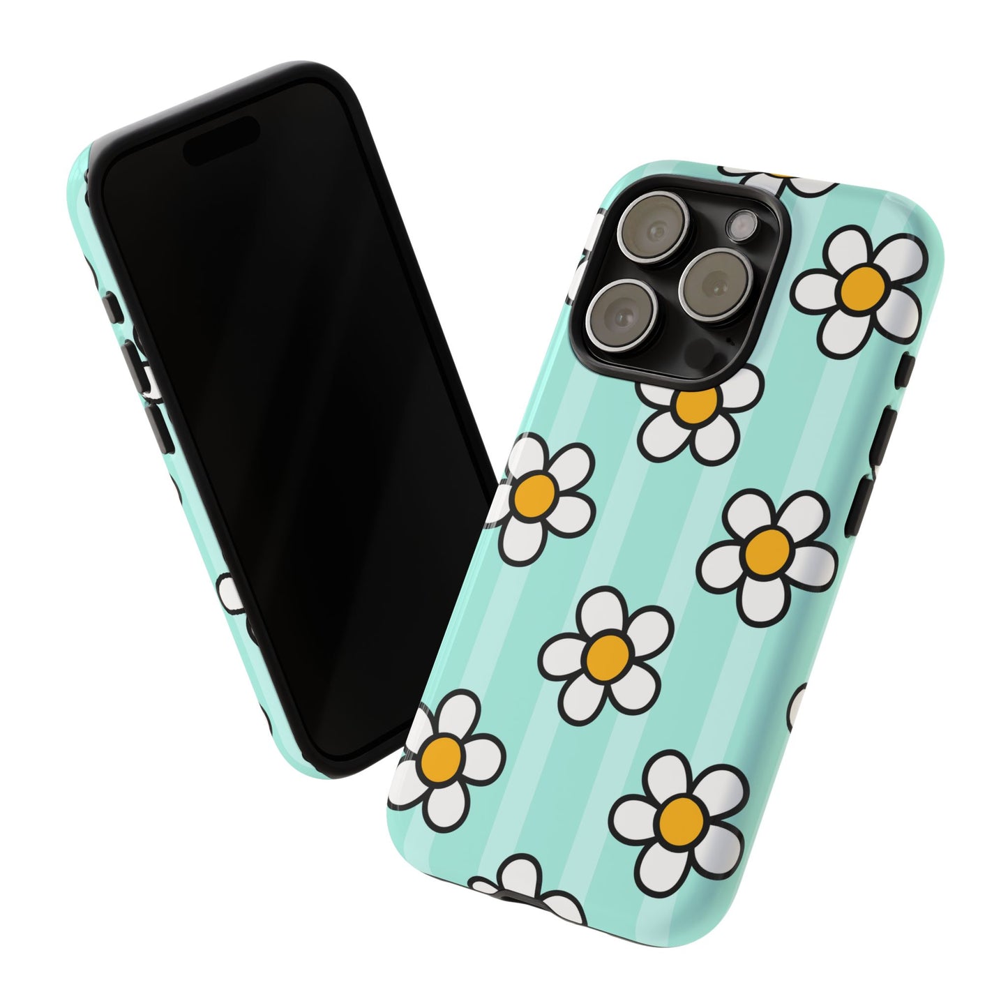 Daisy Phone Case - Tough, Stylish & Fun for Floral Lovers