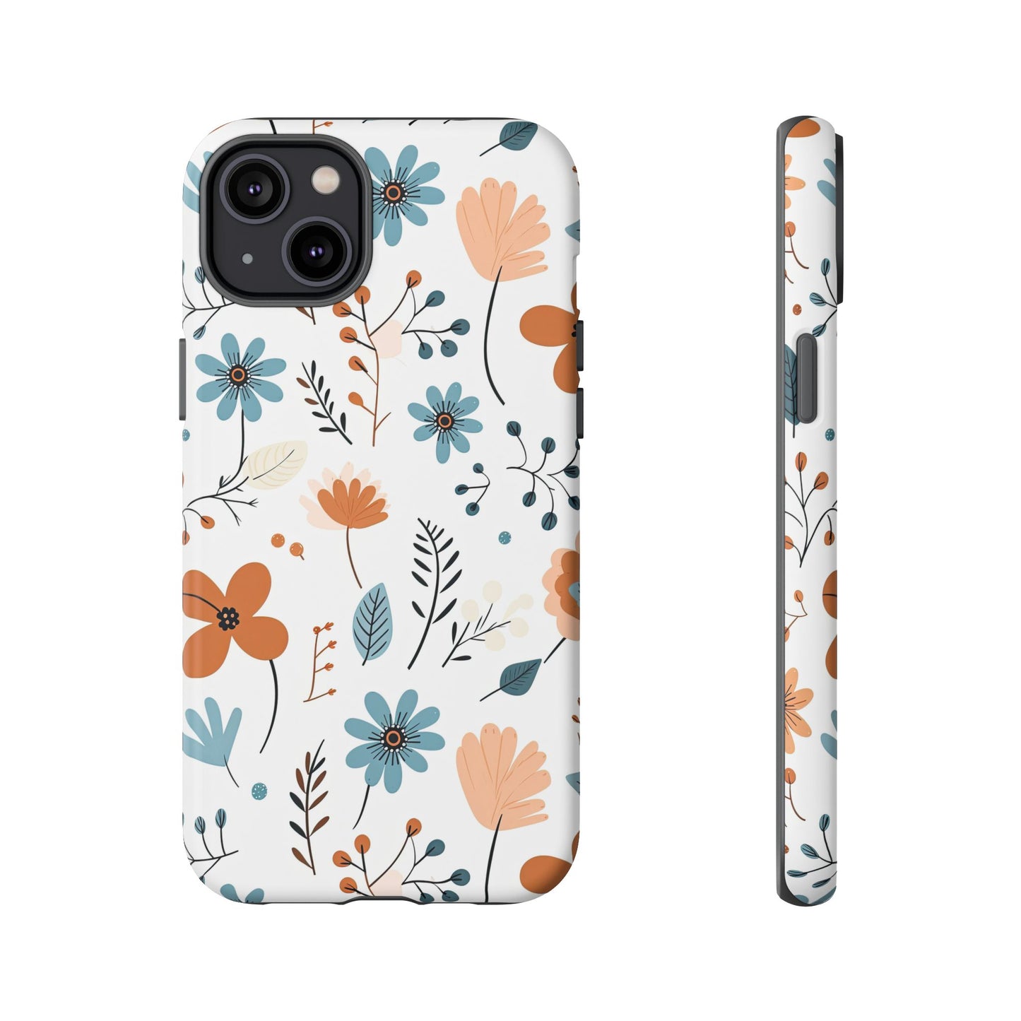 Floral Tough Phone Case - Vibrant Design for Nature Lovers