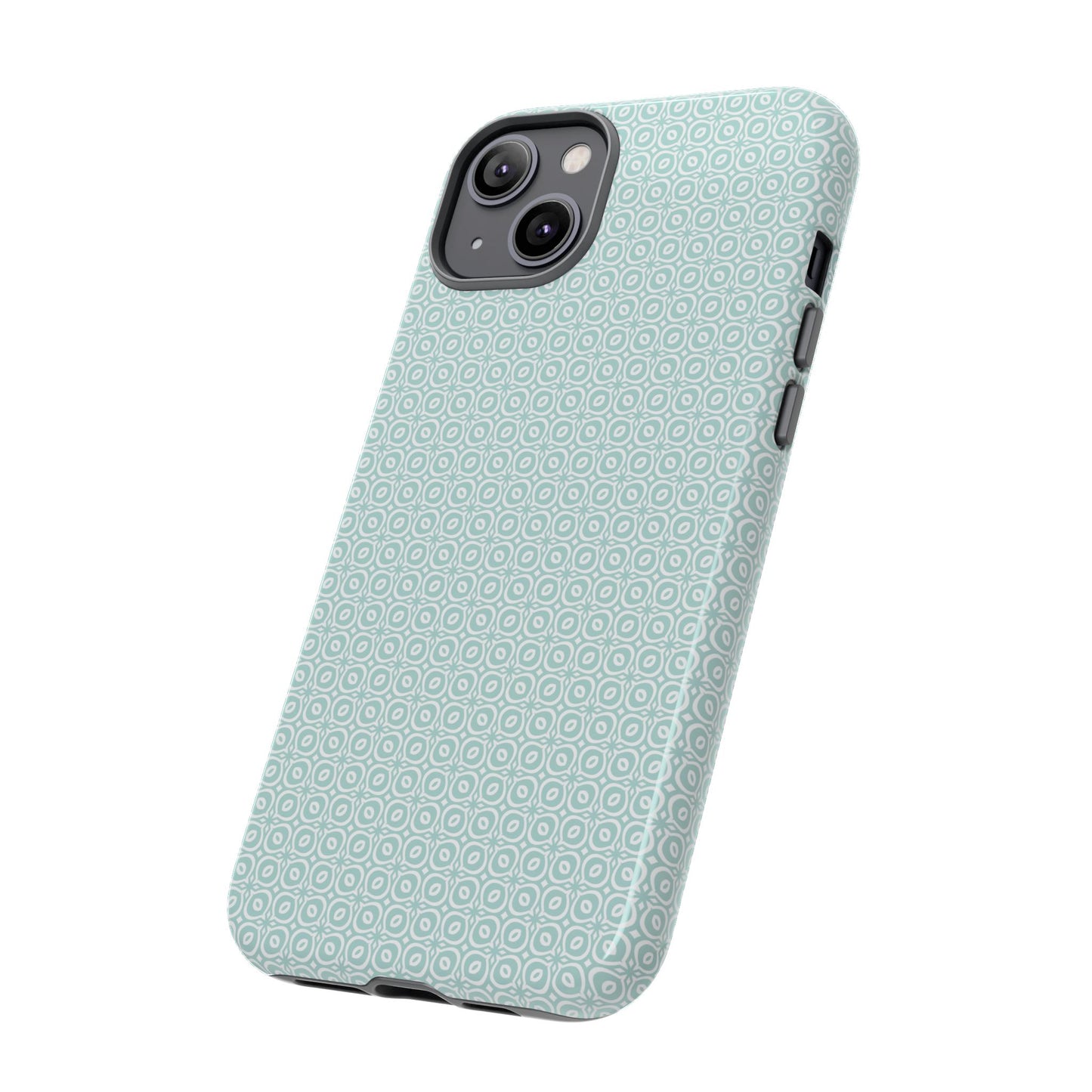 Stylish Tough Phone Case with Geometric Pattern