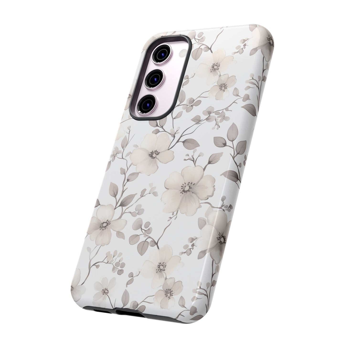 Elegant Floral Phone Case - Tough & Stylish Protection