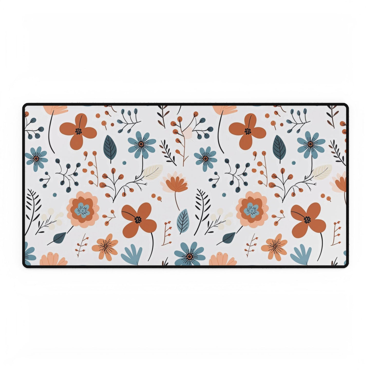 Desk Mats Boho flower pattern