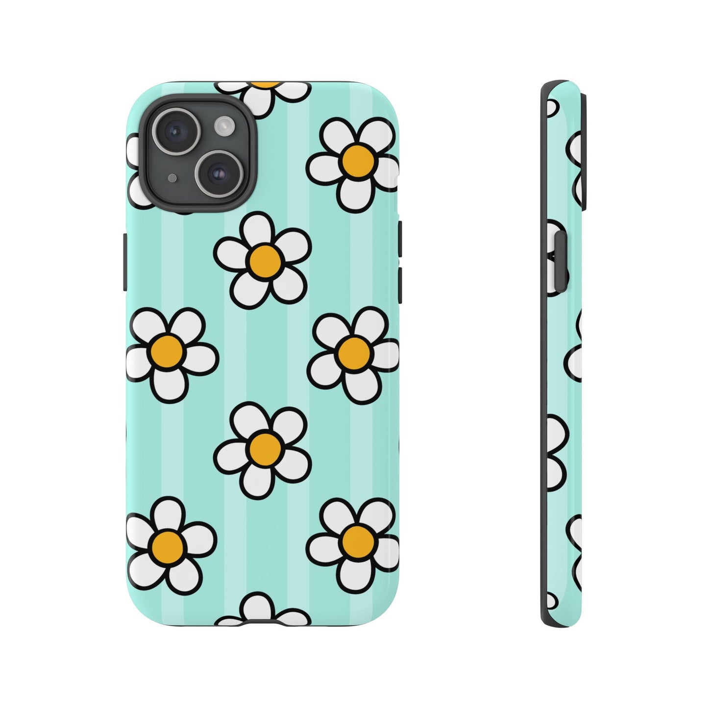 Daisy Phone Case - Tough, Stylish & Fun for Floral Lovers