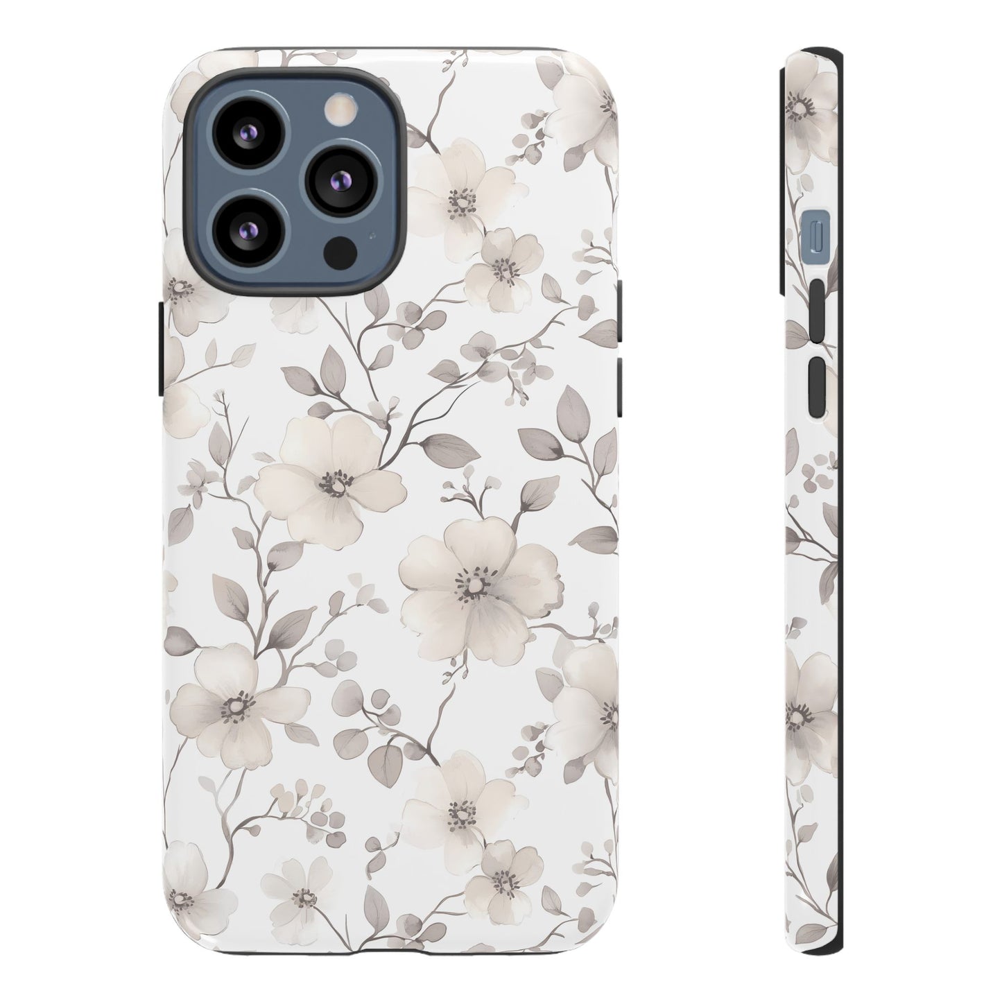 Elegant Floral Phone Case - Tough & Stylish Protection