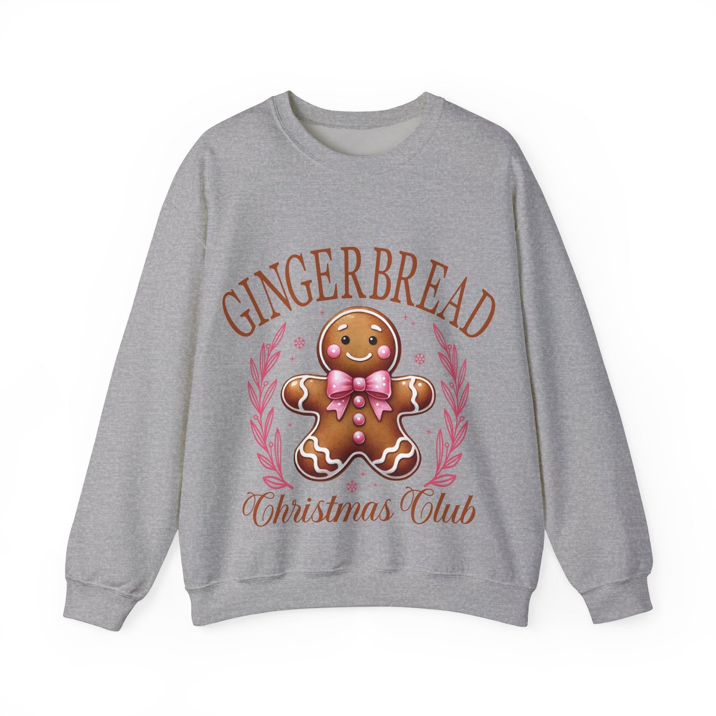 Gingerbread Christmas Club Sweatshirt - Cozy Holiday Apparel