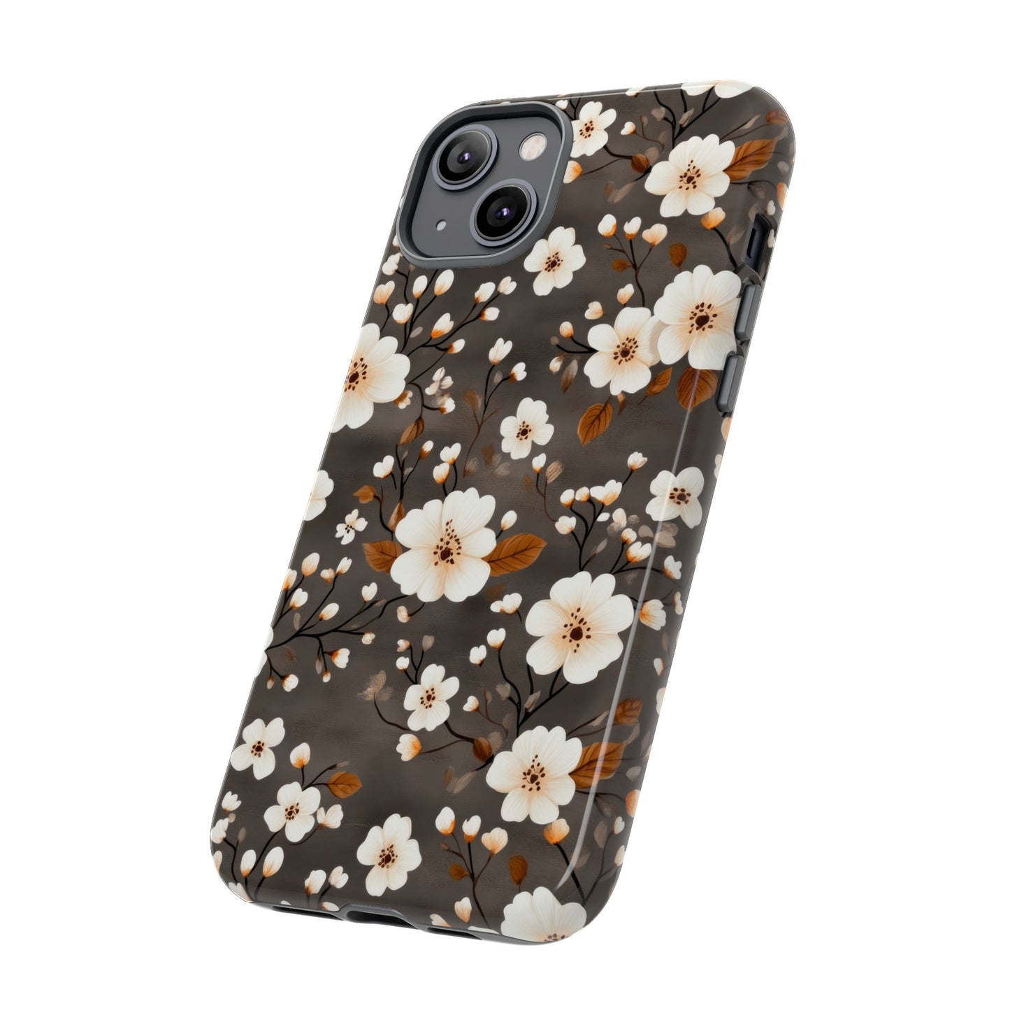 Floral Tough Case for iPhone - Elegant Flower Design Phone Cover