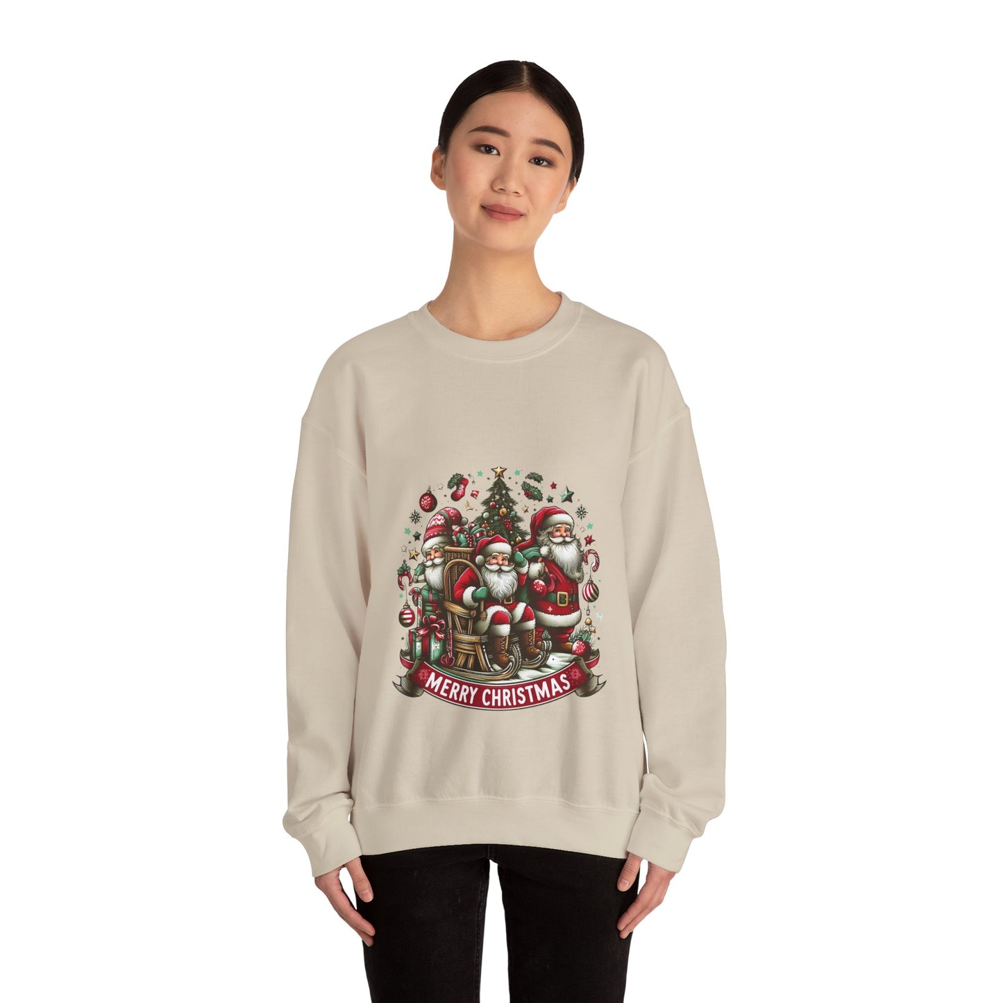 Merry Christmas Santa Crewneck Sweatshirt