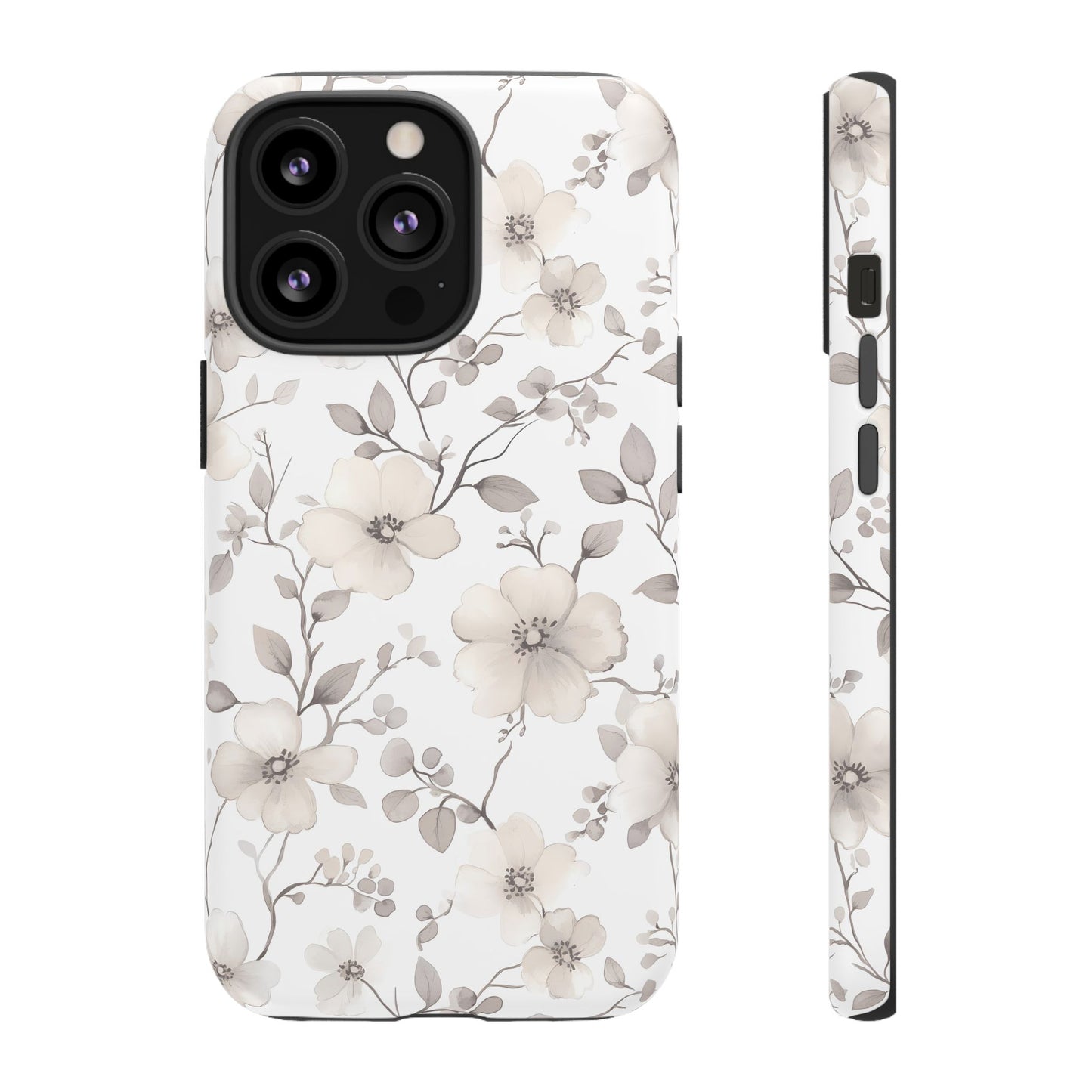 Elegant Floral Phone Case - Tough & Stylish Protection