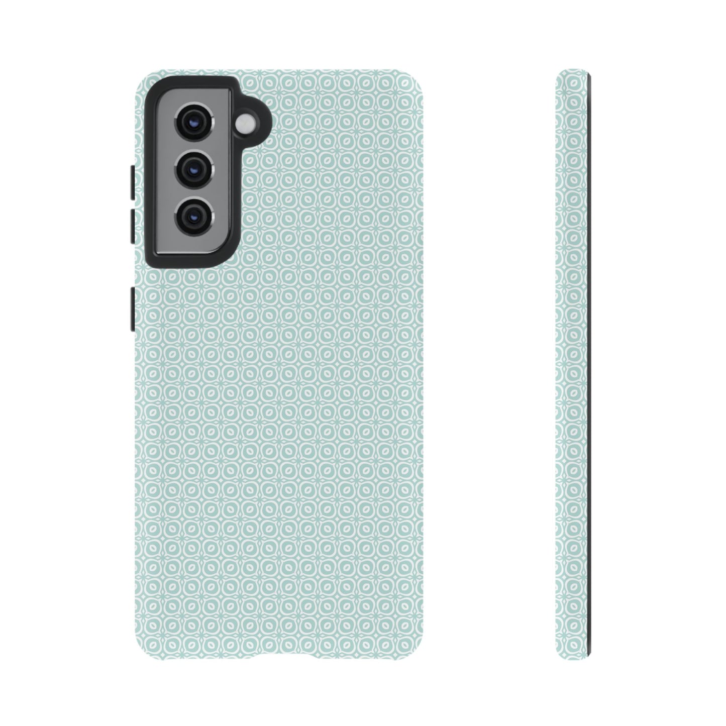 Stylish Tough Phone Case with Geometric Pattern