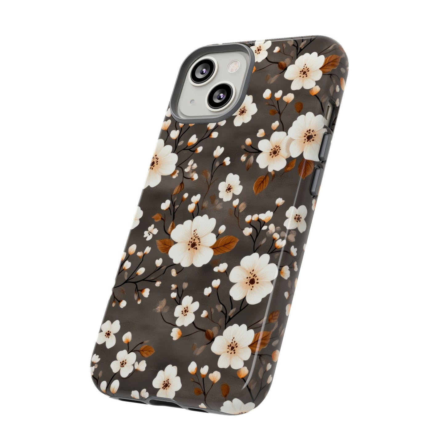 Floral Tough Case for iPhone - Elegant Flower Design Phone Cover