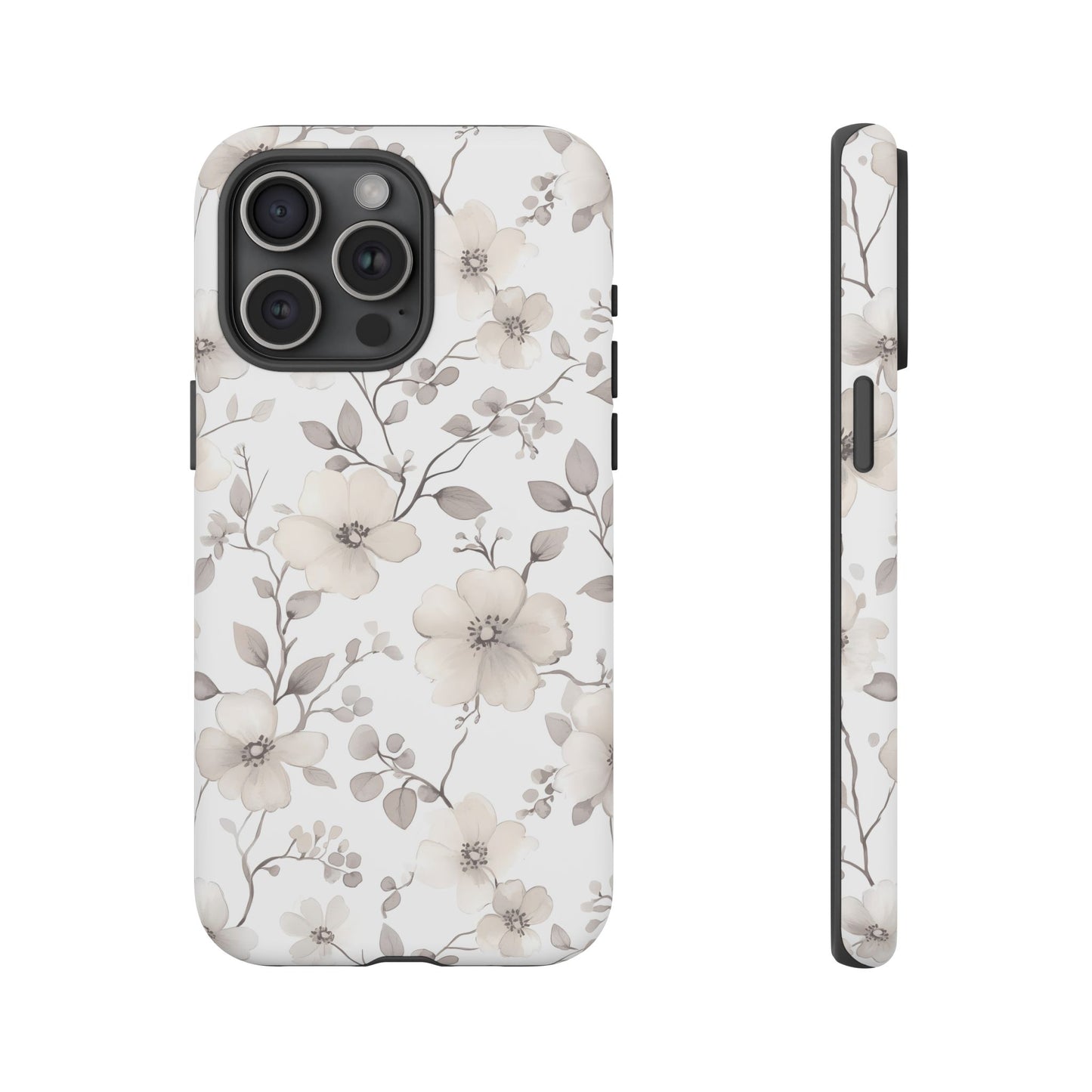 Elegant Floral Phone Case - Tough & Stylish Protection