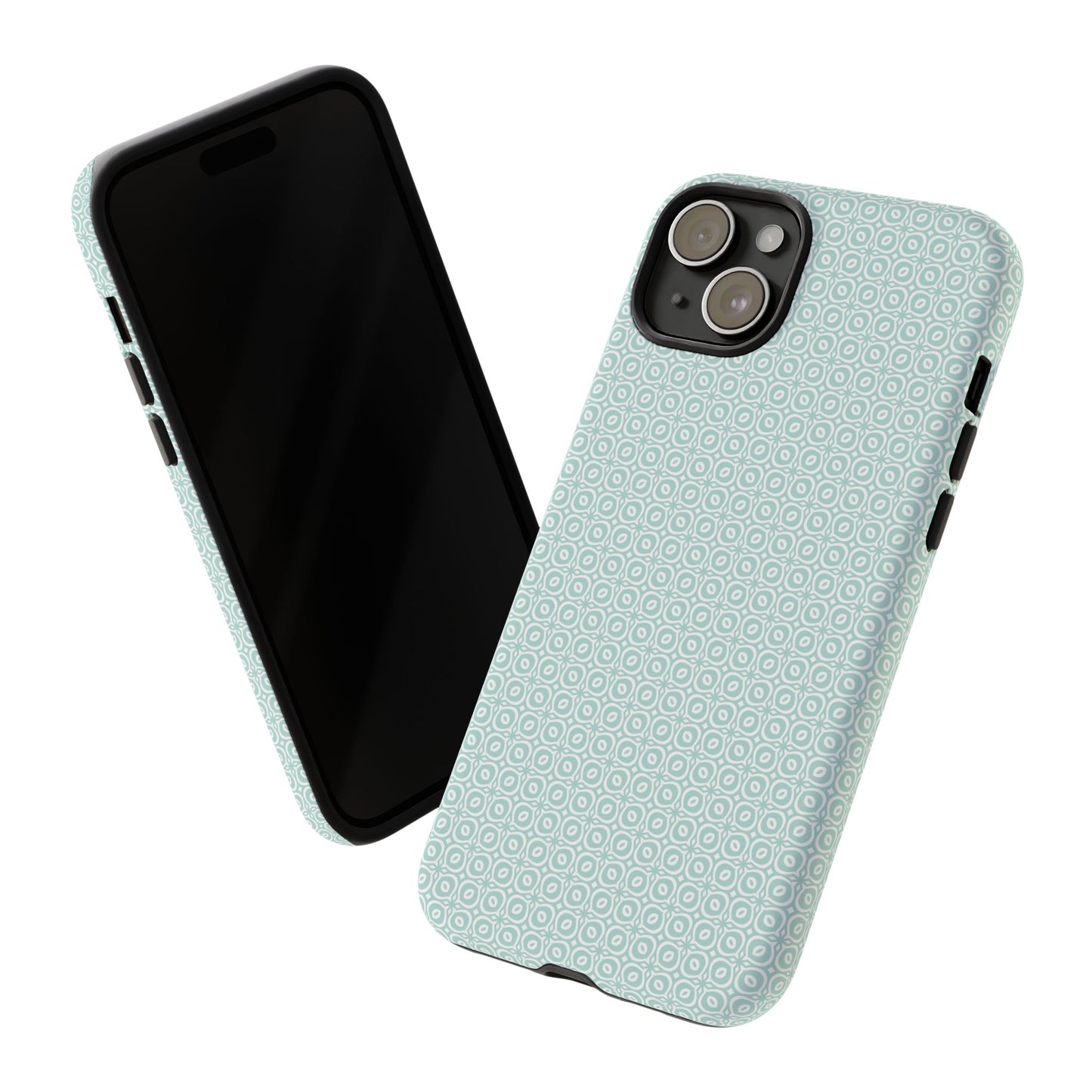 Stylish Tough Phone Case with Geometric Pattern