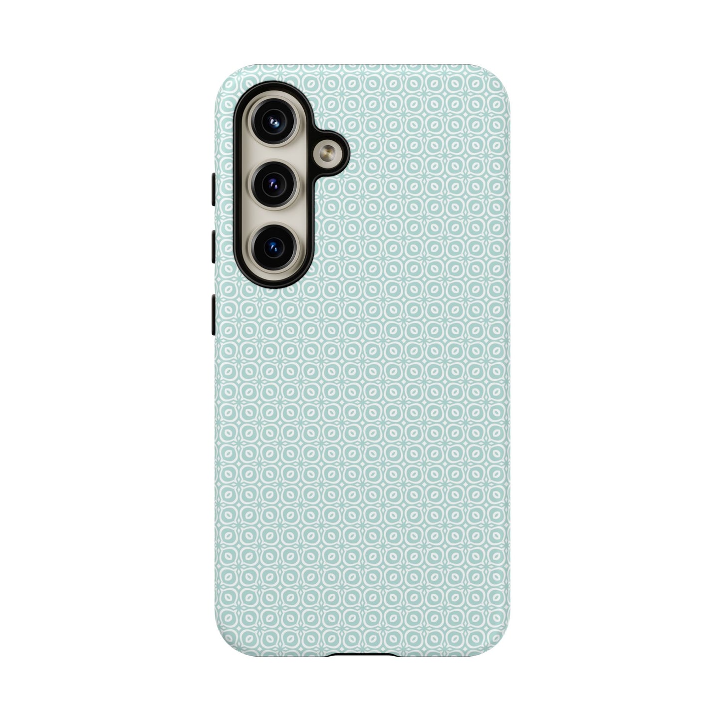 Stylish Tough Phone Case with Geometric Pattern