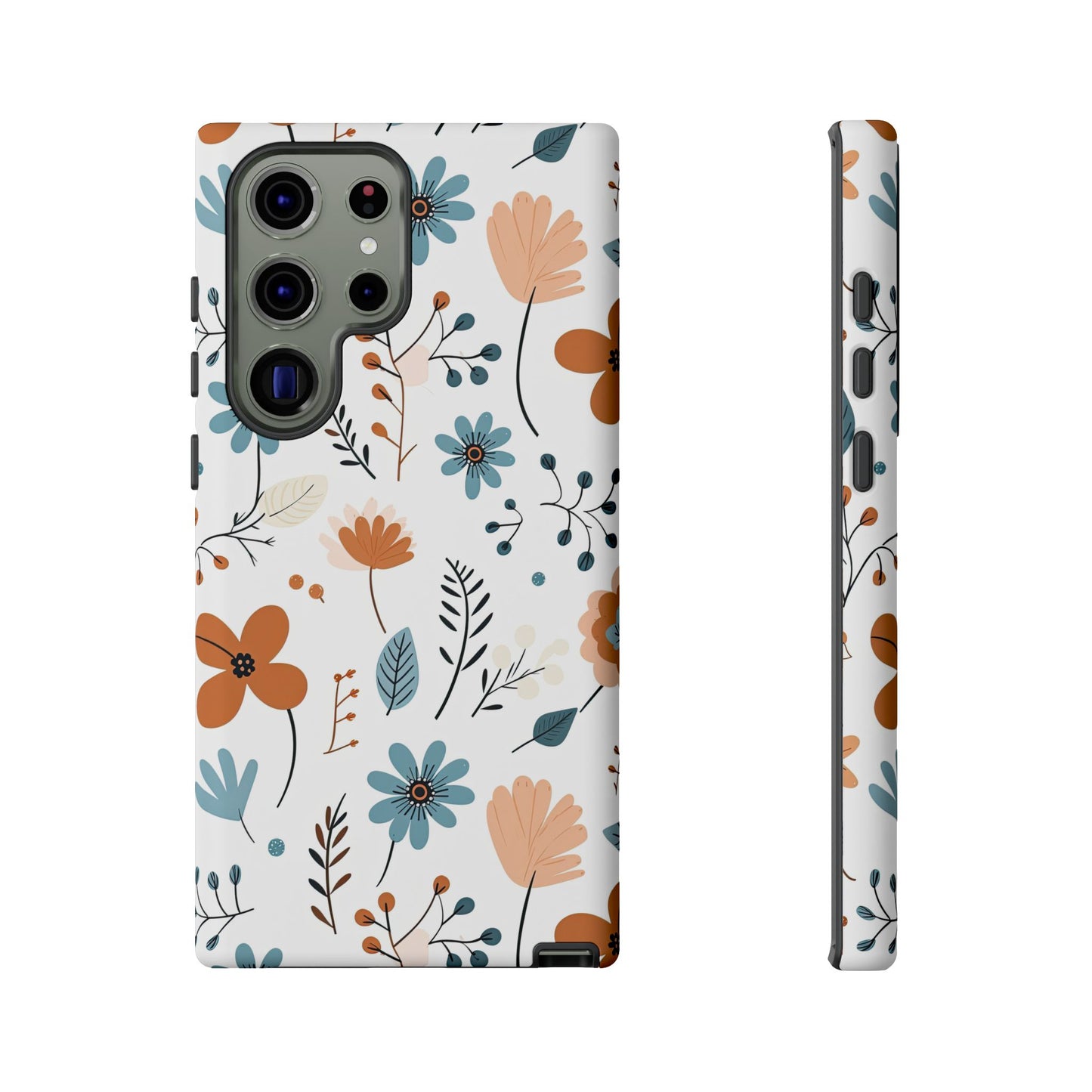 Floral Tough Phone Case - Vibrant Design for Nature Lovers