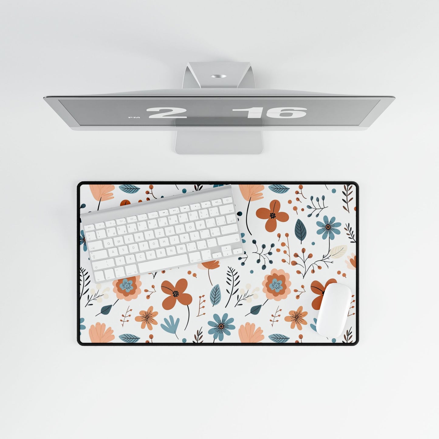 Desk Mats Boho flower pattern