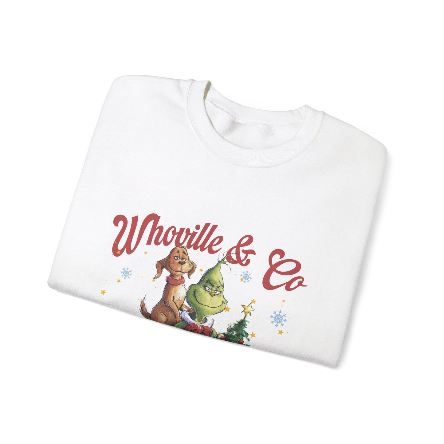 Grinch Whoville Holiday Crewneck Sweatshirt